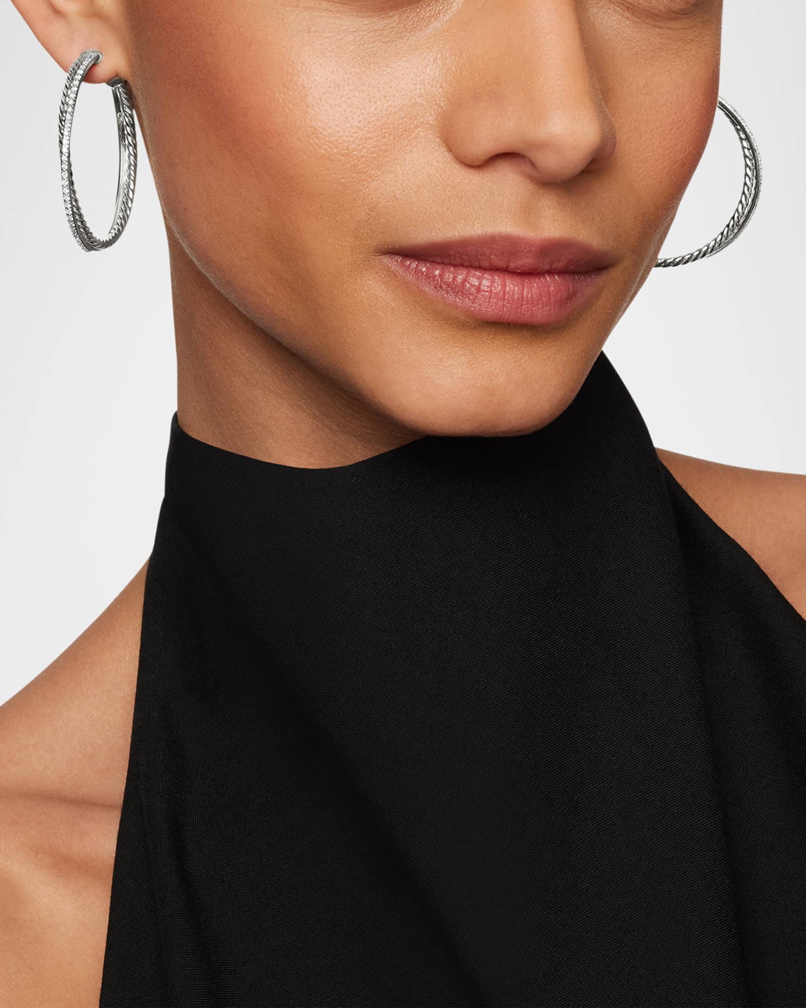 David yurman extra large hoop earrings deals