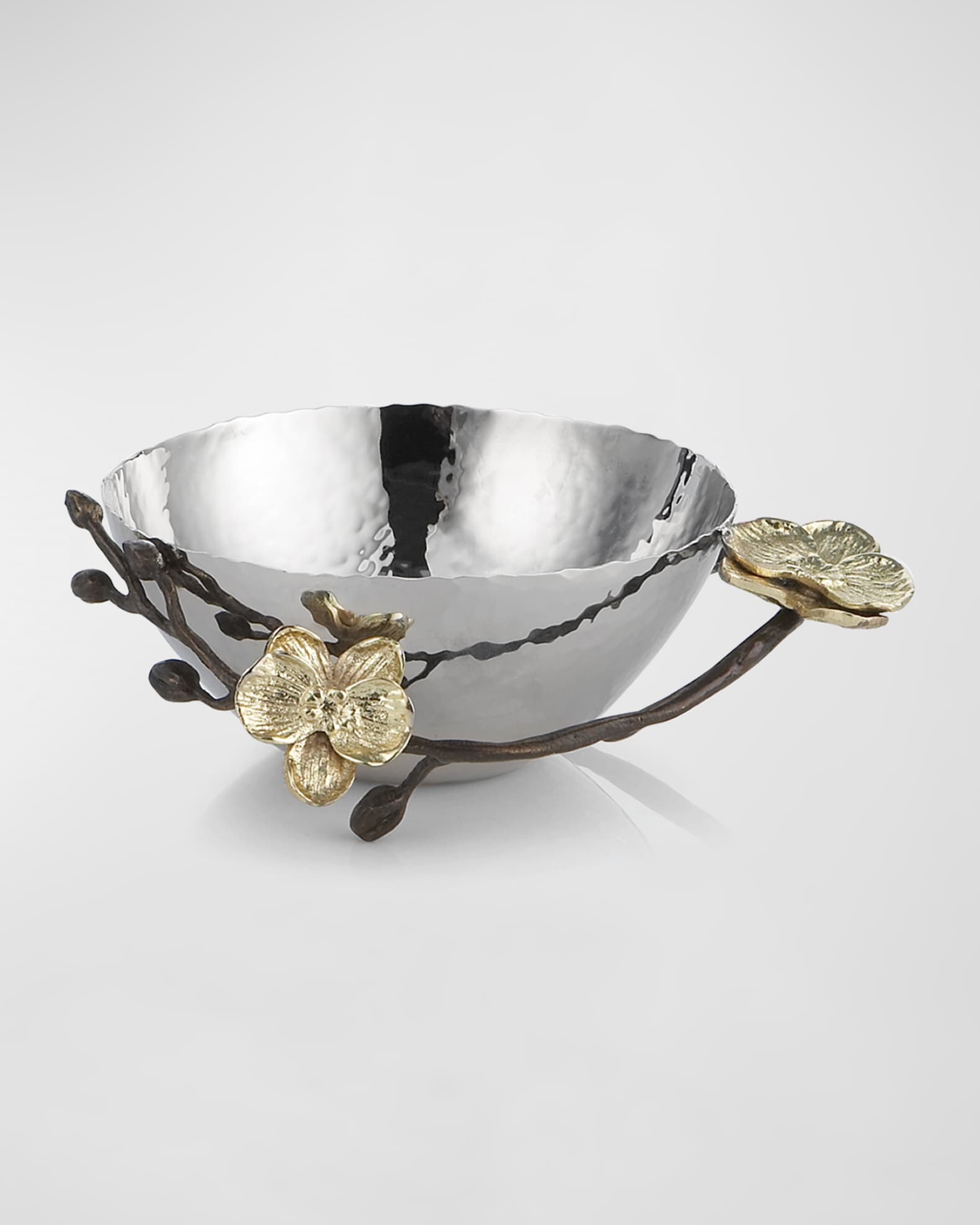 Gold Orchid Nut Bowl 0