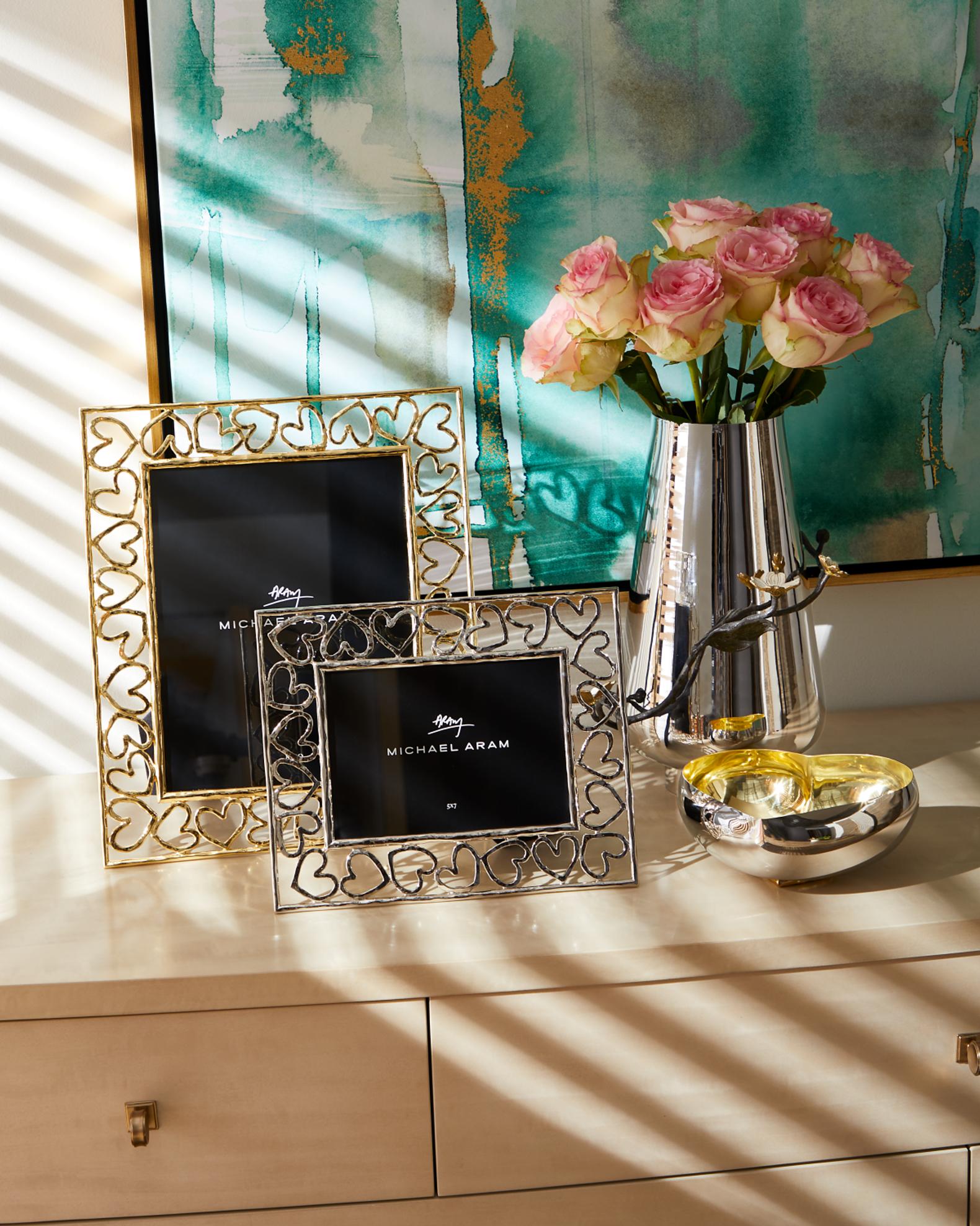 Michael Aram Heart Photo Frame, 8