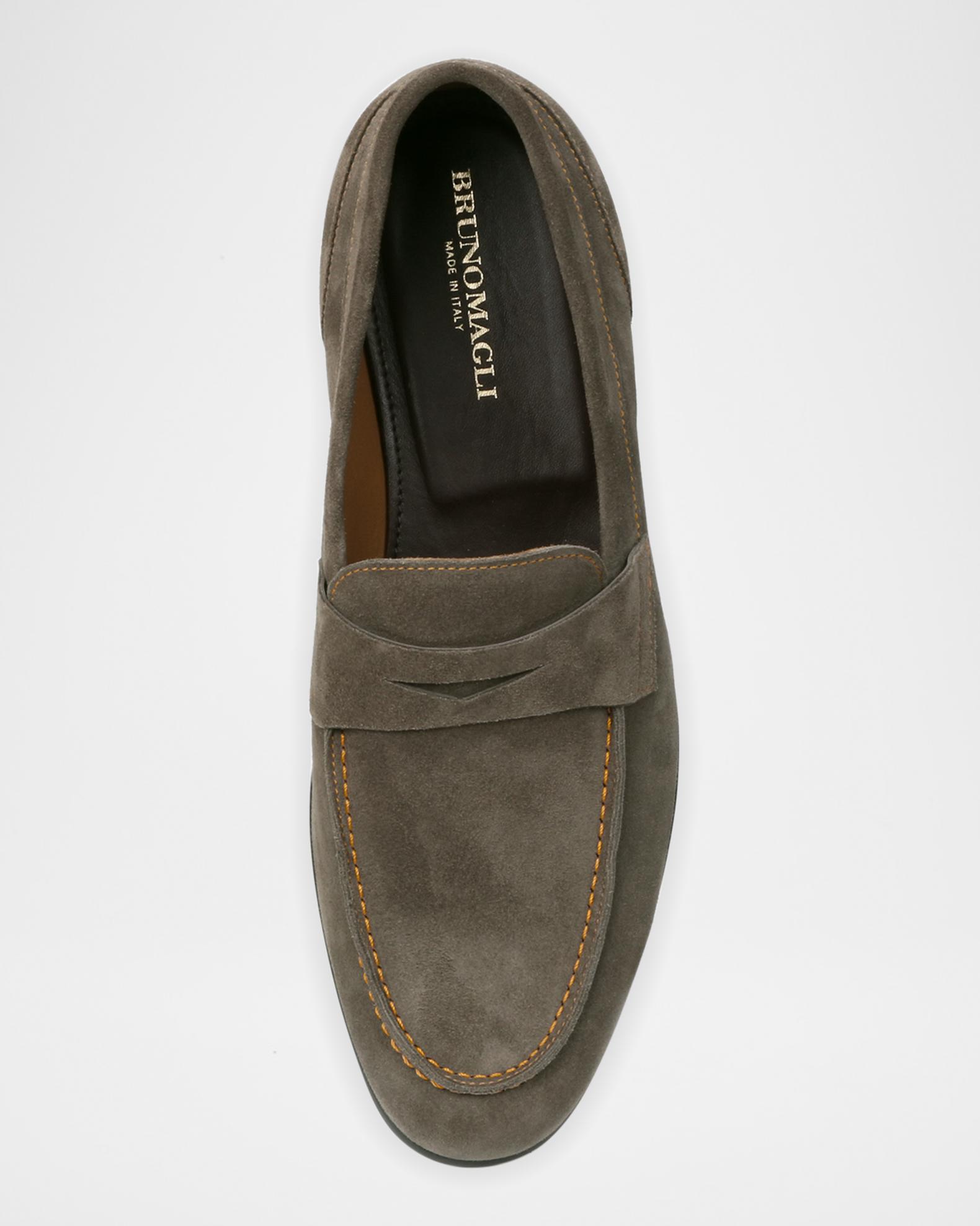 Bruno Magli Silas Loafers Bruno Magli - Silas Navy Blue Contrast Stitch Penny Loafer main image 2