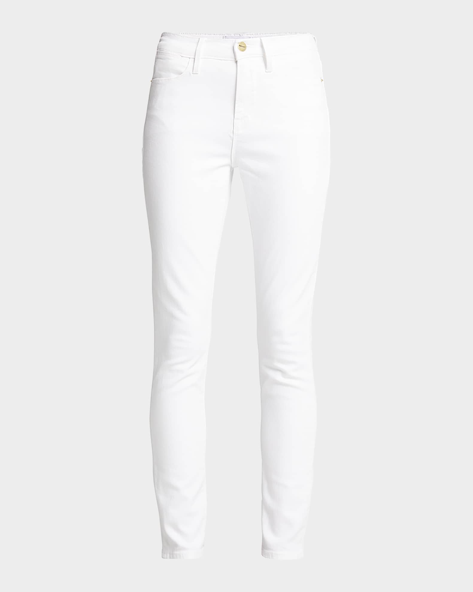 Frame le high skinny white online