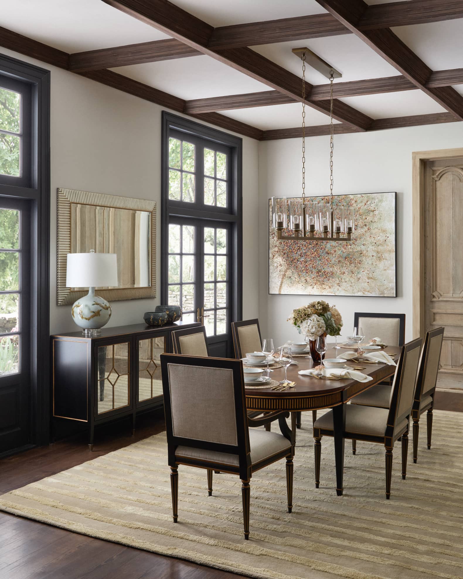 Century Furniture Barrington Oval Dining Table | Neiman Marcus