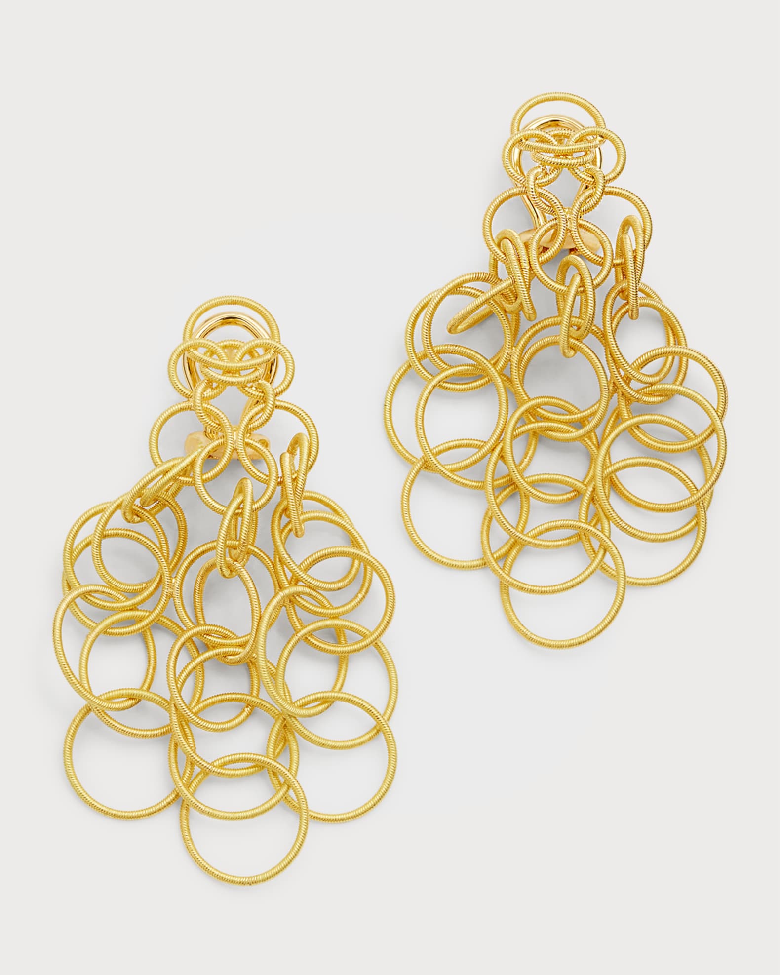 Hawaii 18K Gold Chandelier Earrings 0