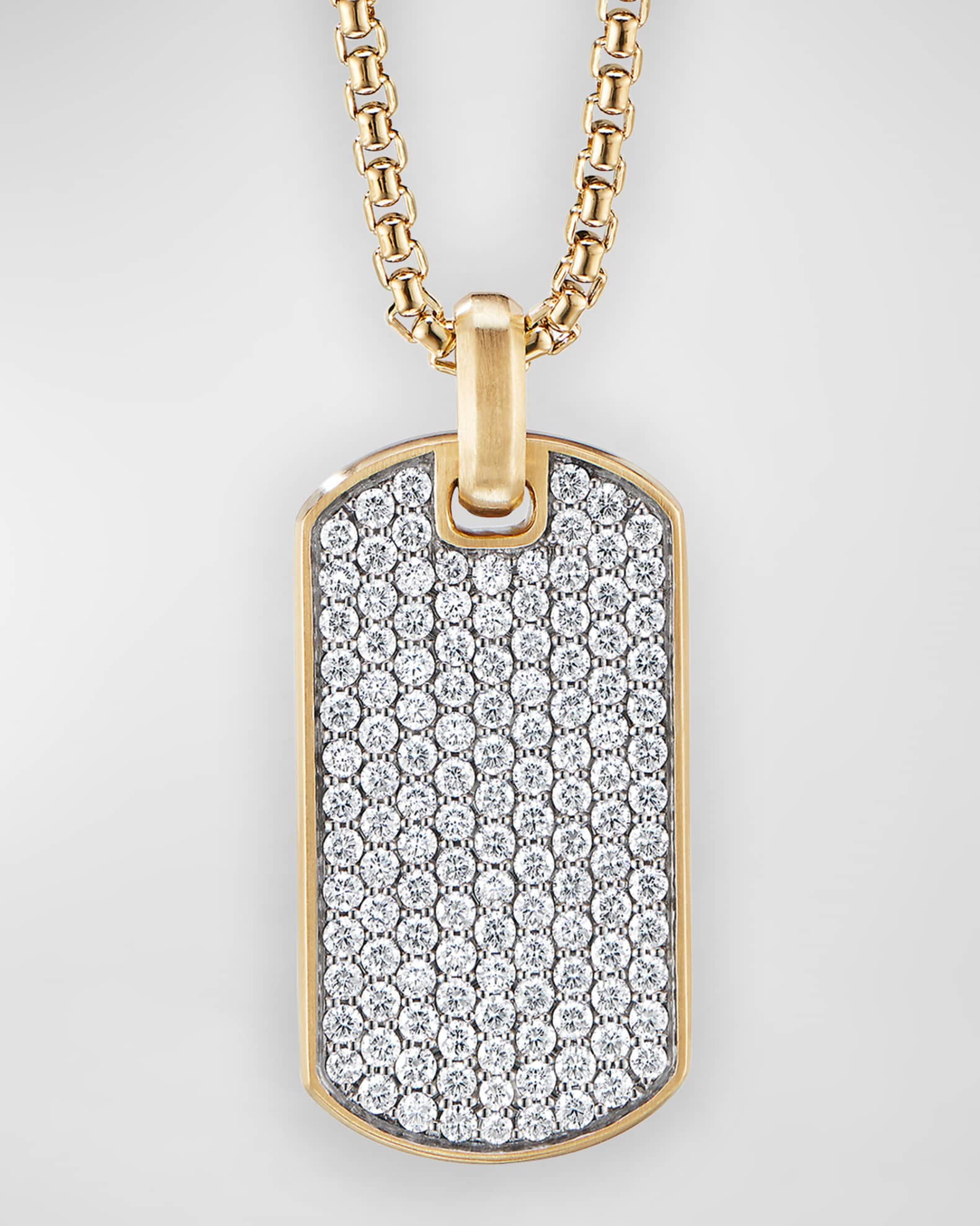 David yurman dog tag pendant hotsell