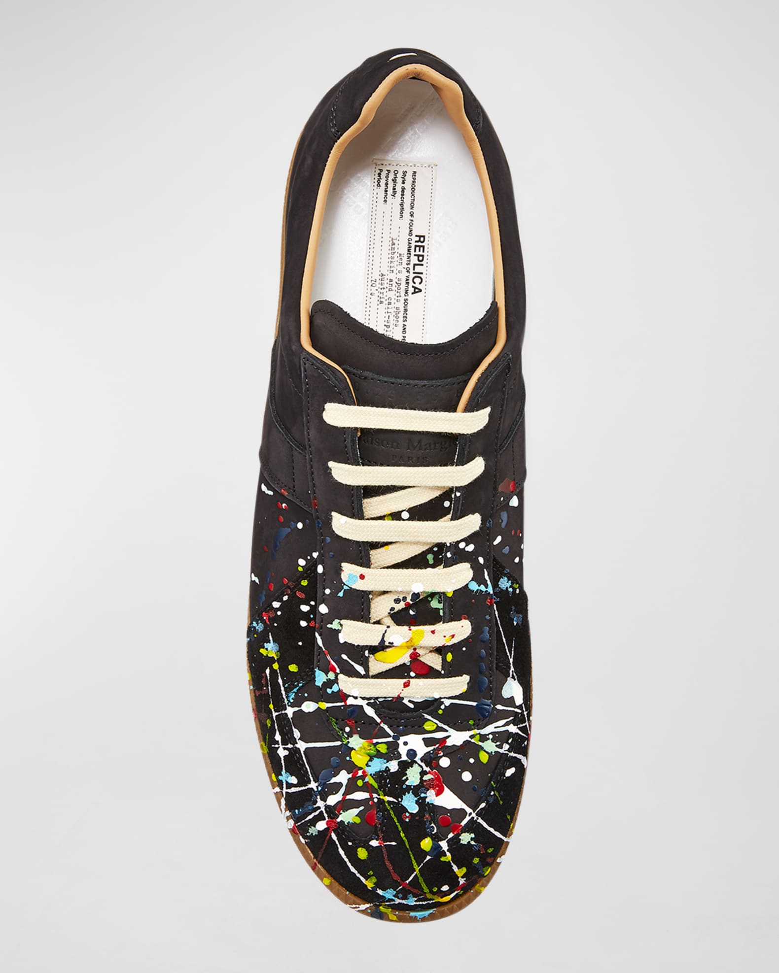 Men's Replica Paint-Splatter Sneakers 1