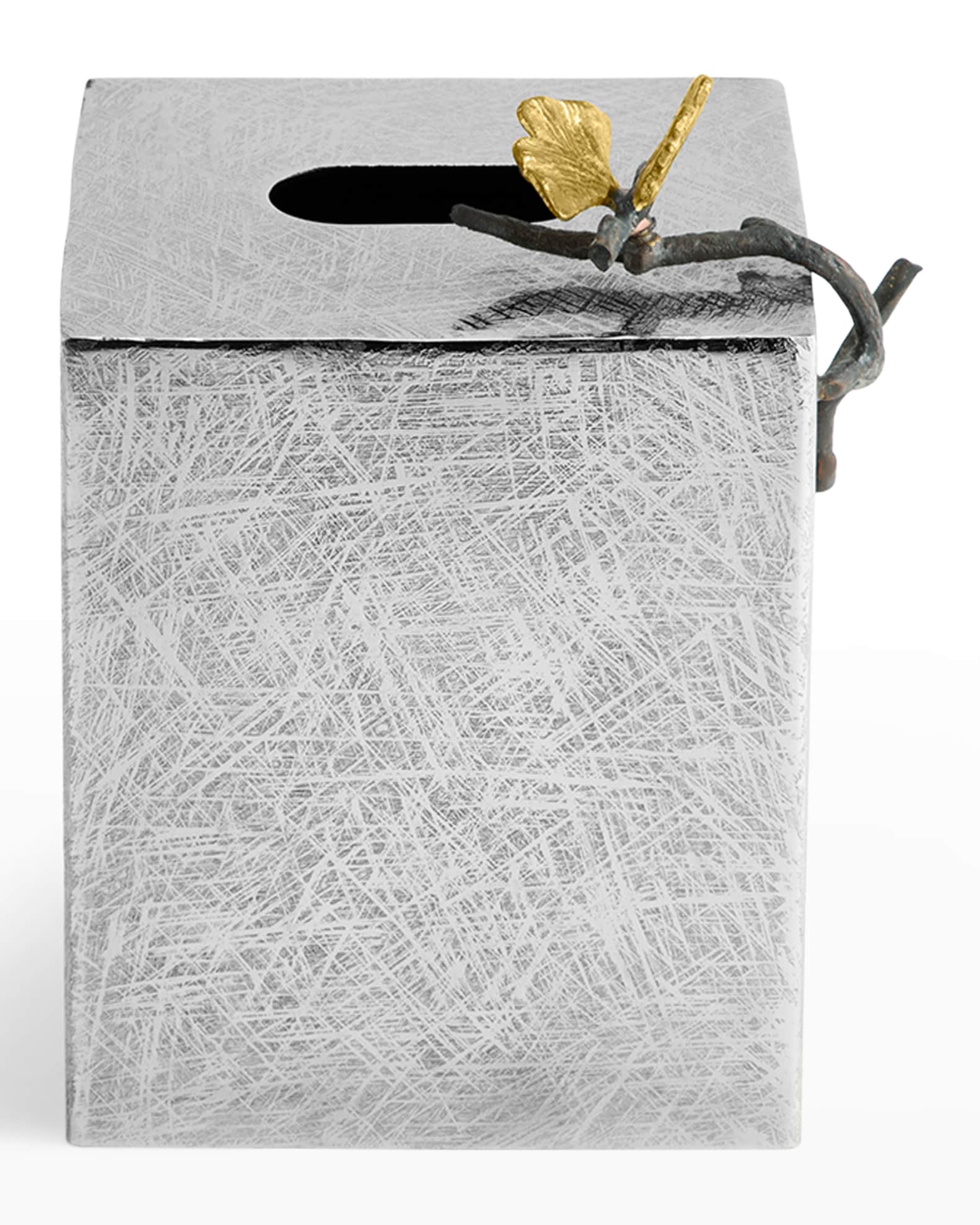 Butterfly Ginkgo Tissue Box Holder 0