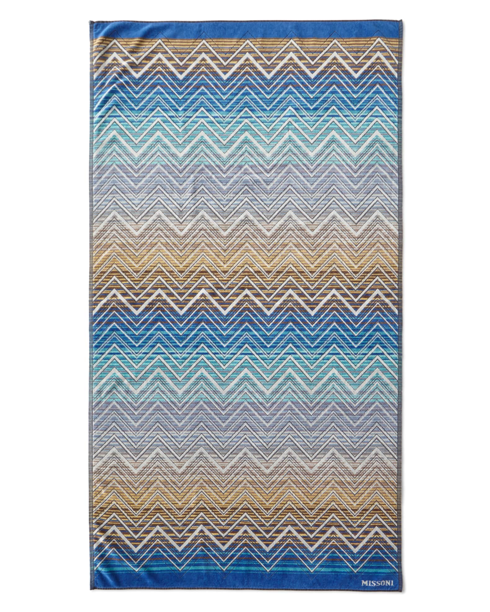 Details about   Missoni Home Tolomeo Towels Collection Blue 