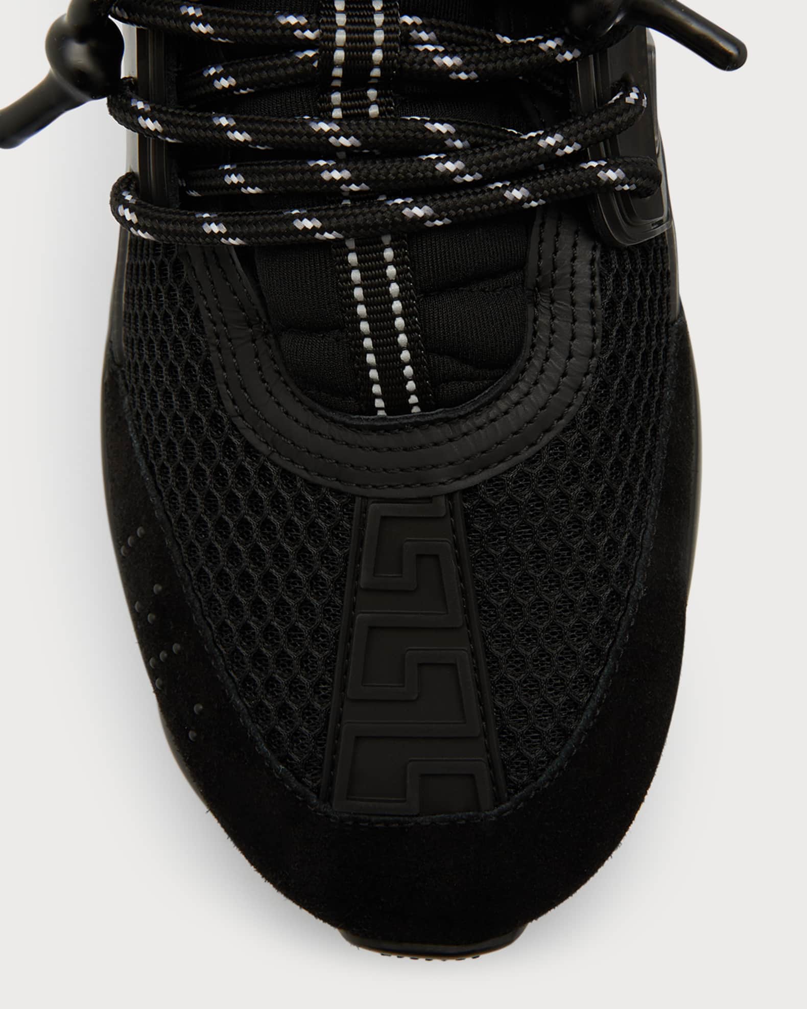 Versace Men's Chain Reaction Sneakers, Black
