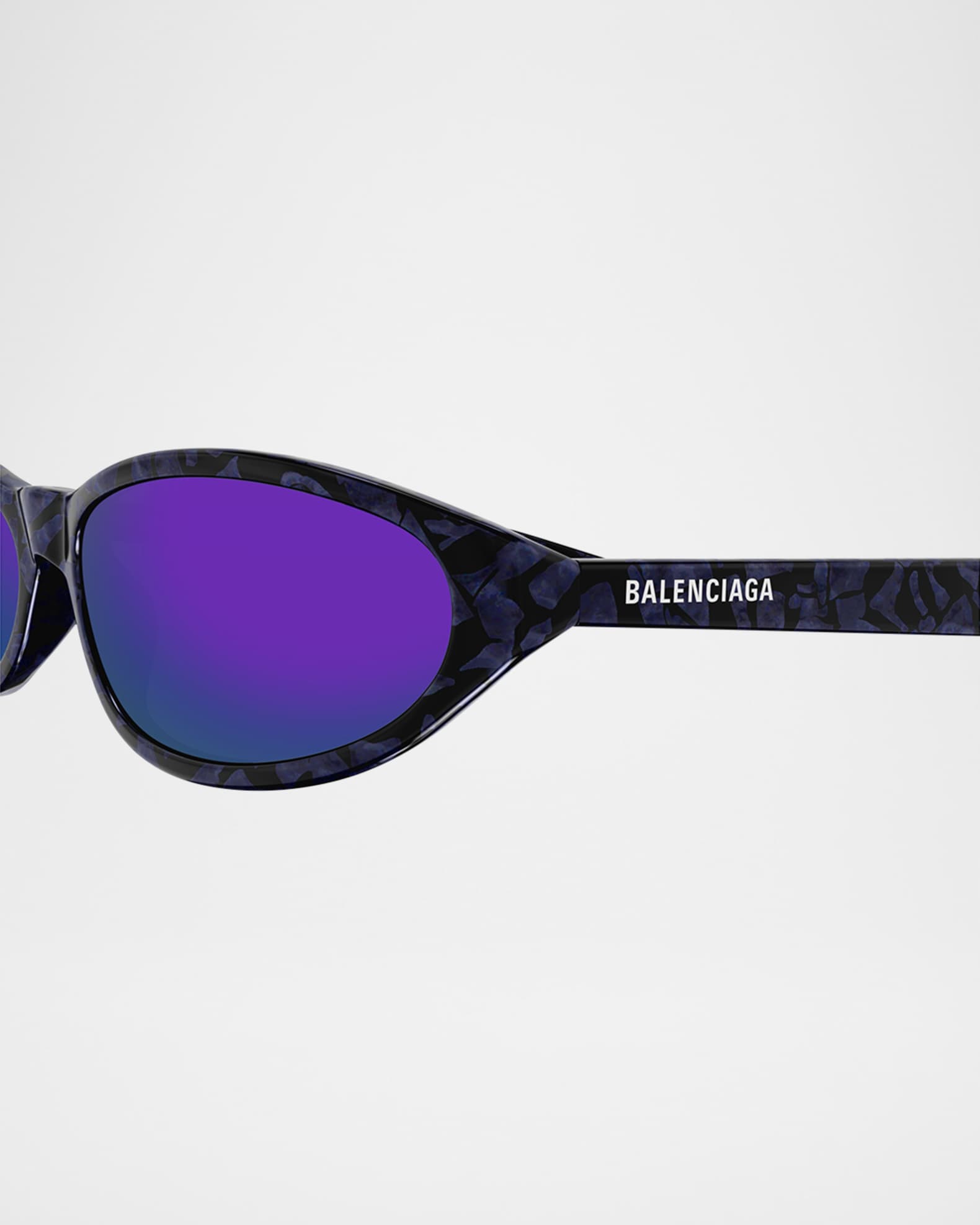 Acetate Oval Sunglasses