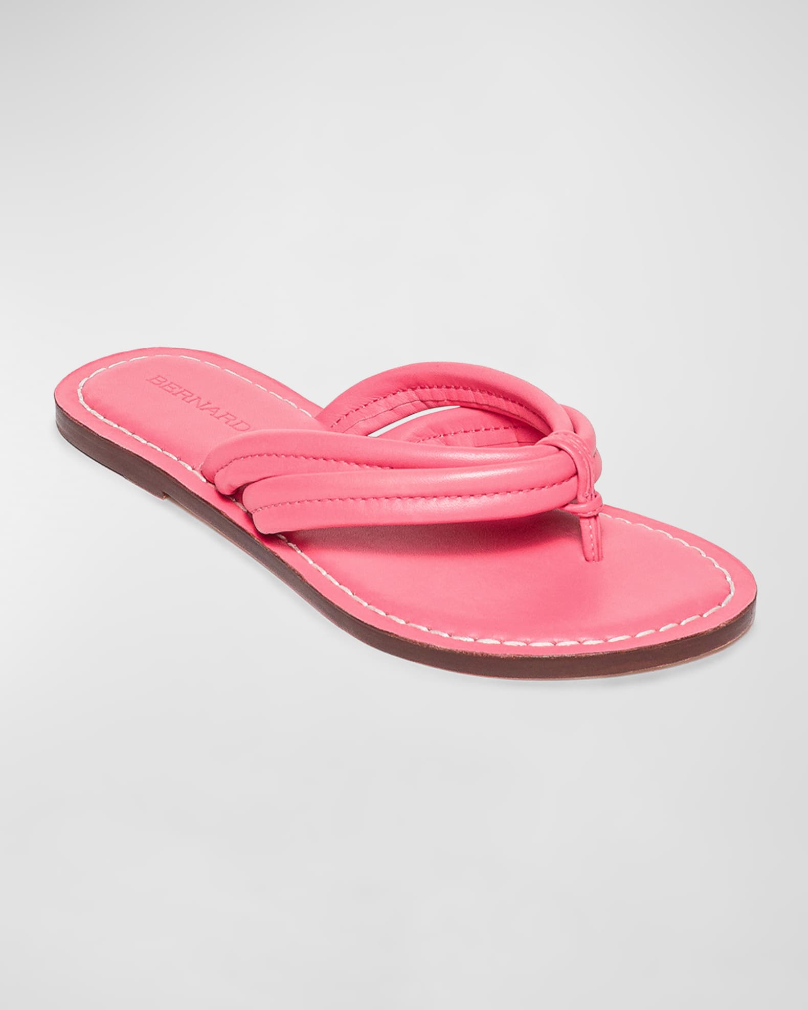 Miami Leather Slide Sandals 1