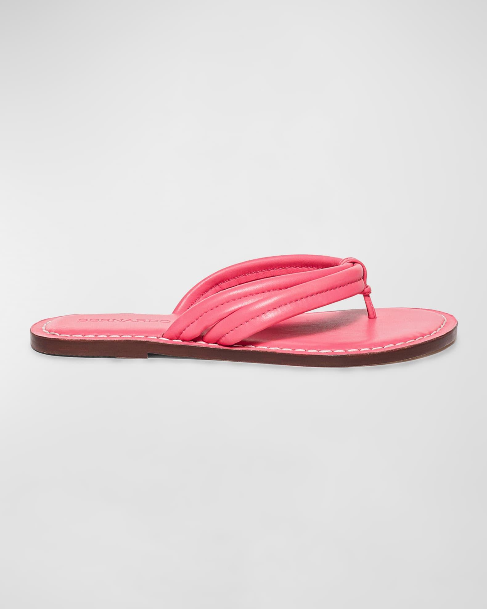 Miami Leather Slide Sandals 0