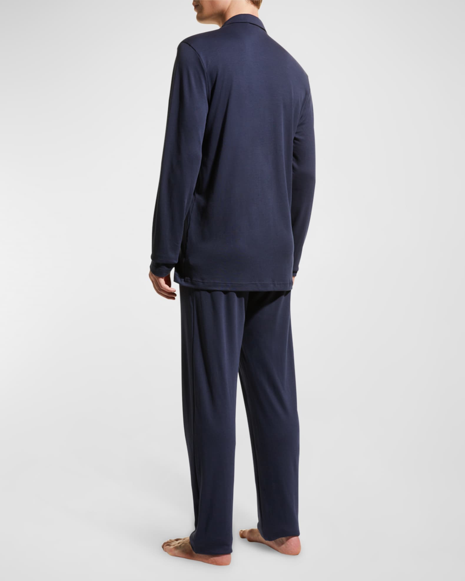 Hanro Men's Night & Day Knit Pajama Set | Neiman Marcus