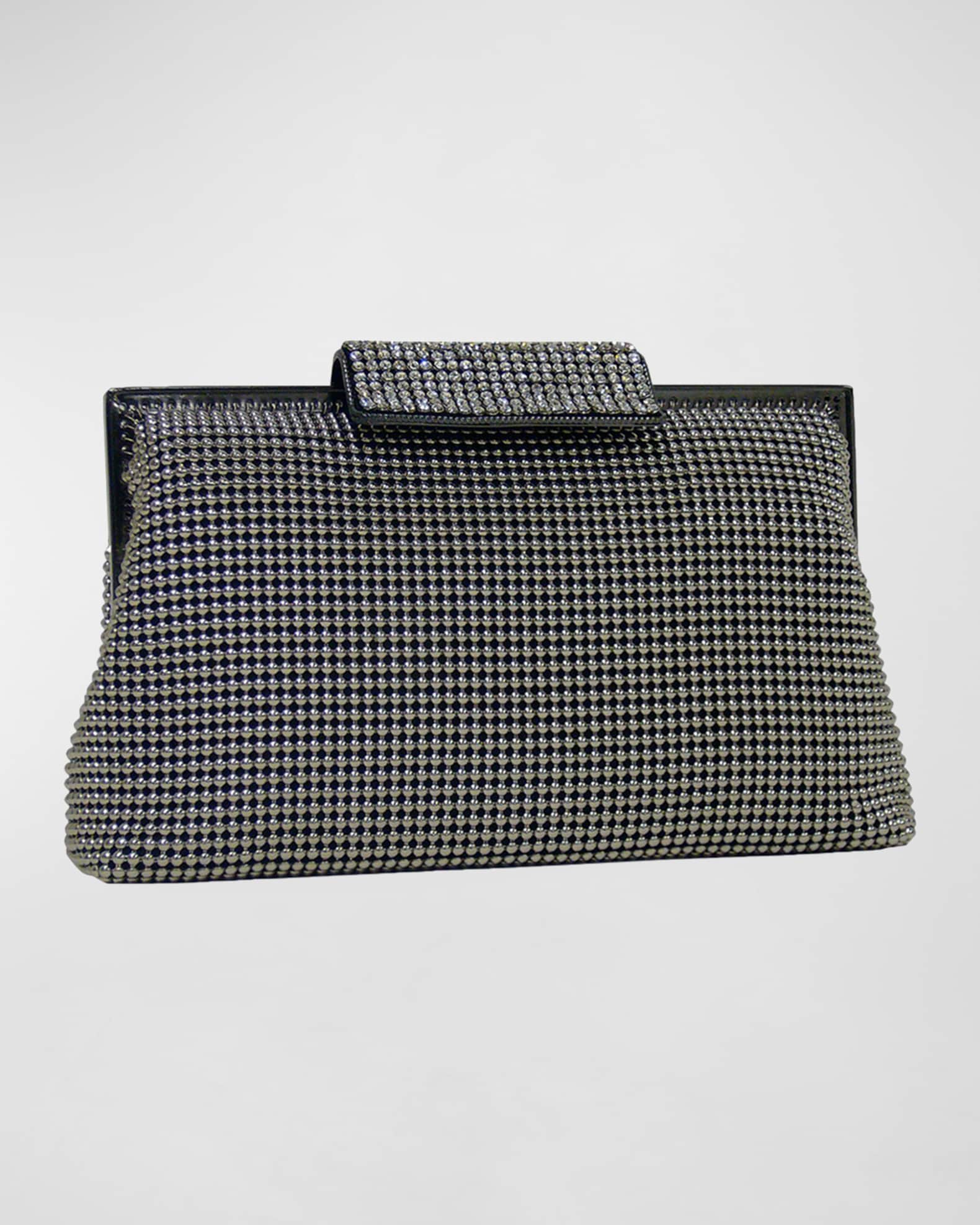 Crystal Clasp Clutch Bag 0