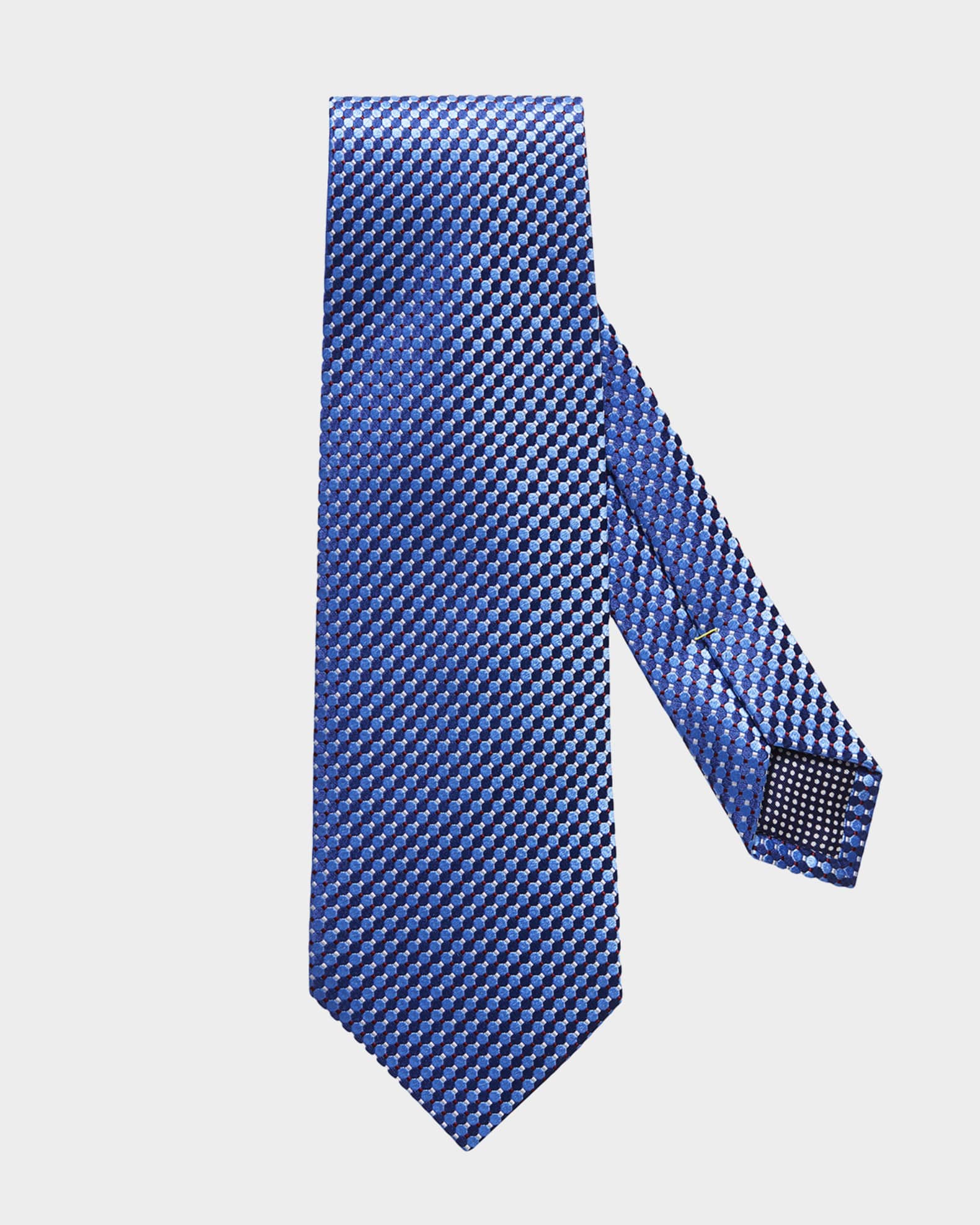 Micro-Circle Silk Tie 0