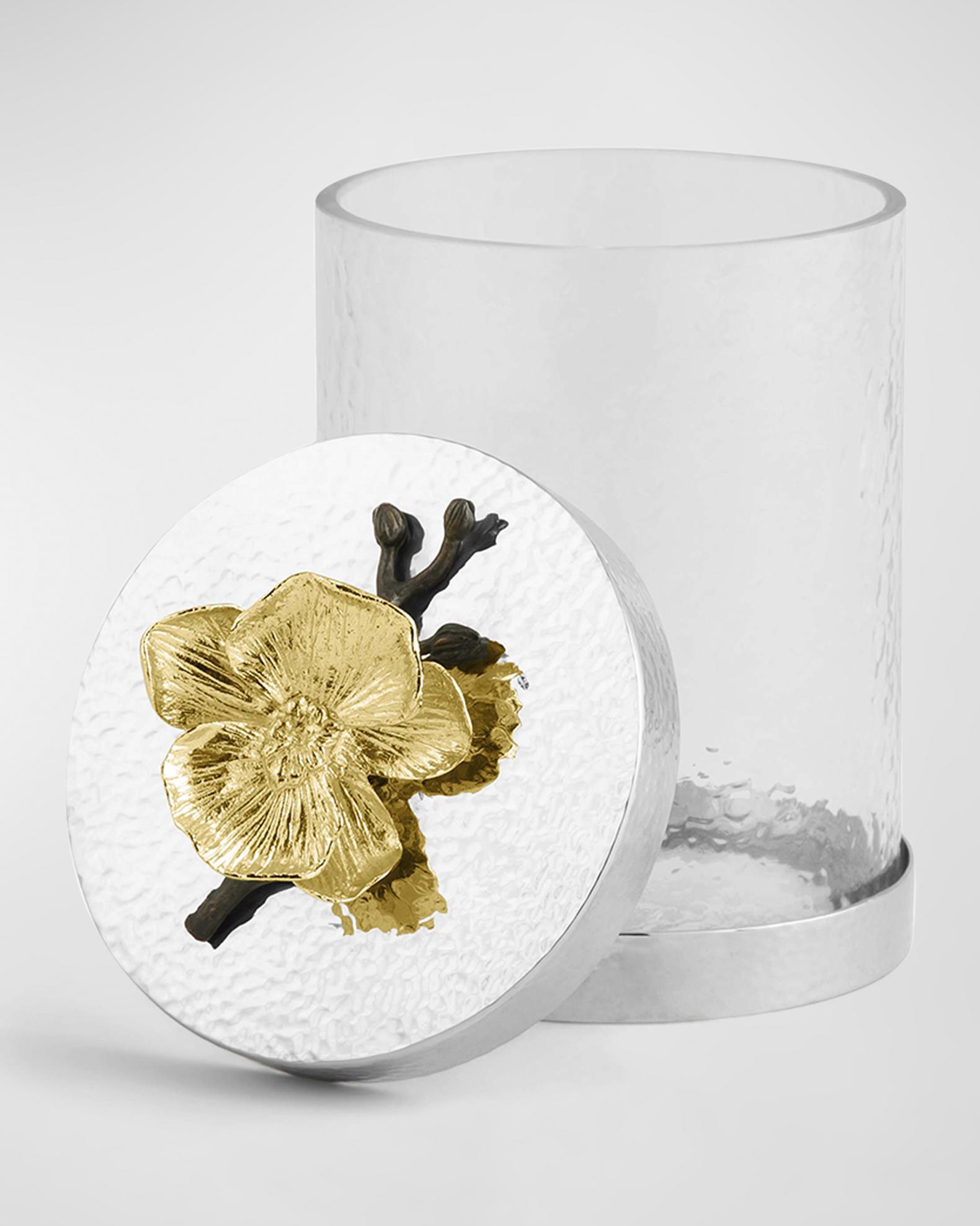 Michael Aram Gold Orchid Small Canister | Neiman Marcus