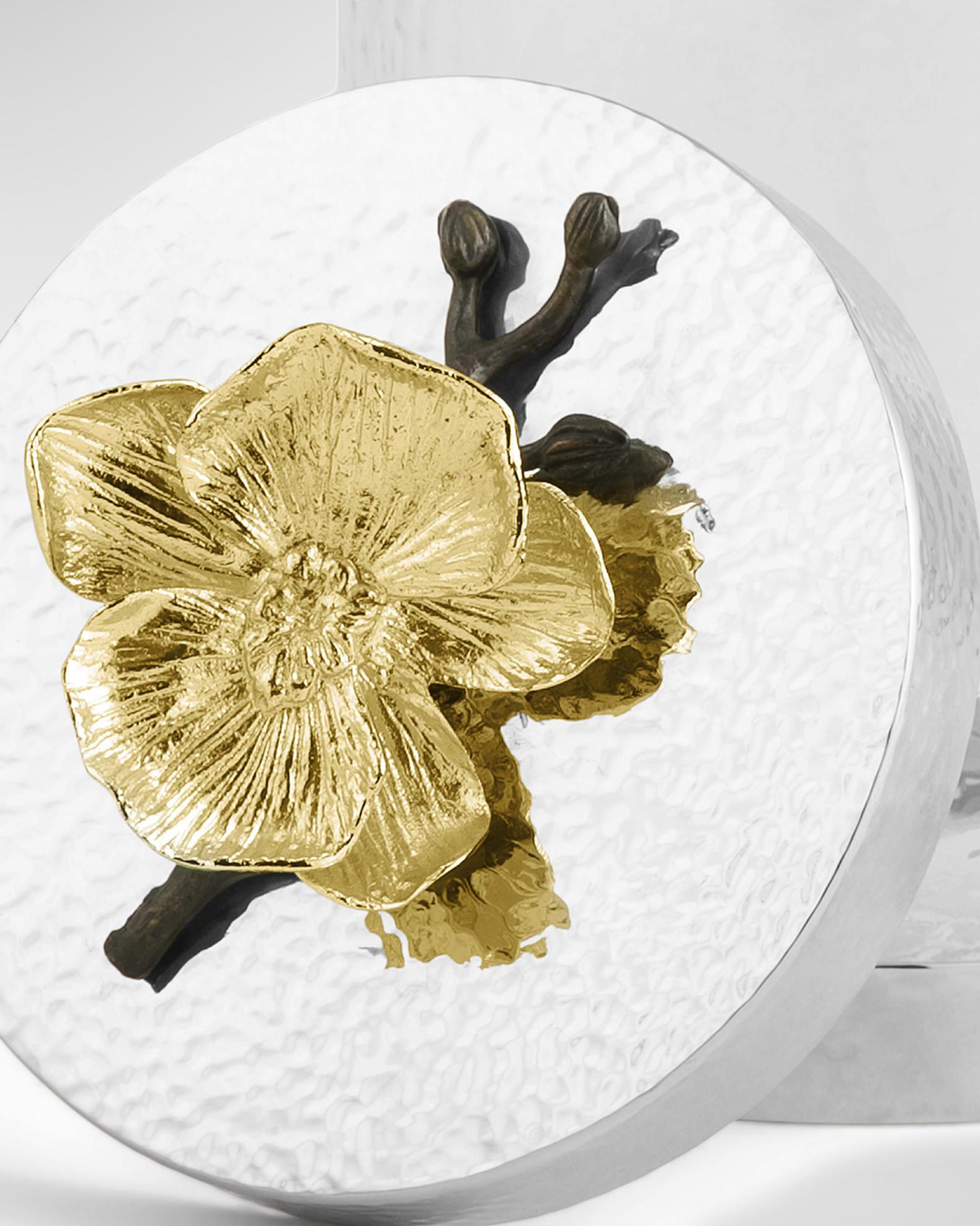 Michael Aram Gold Orchid Small Canister | Neiman Marcus