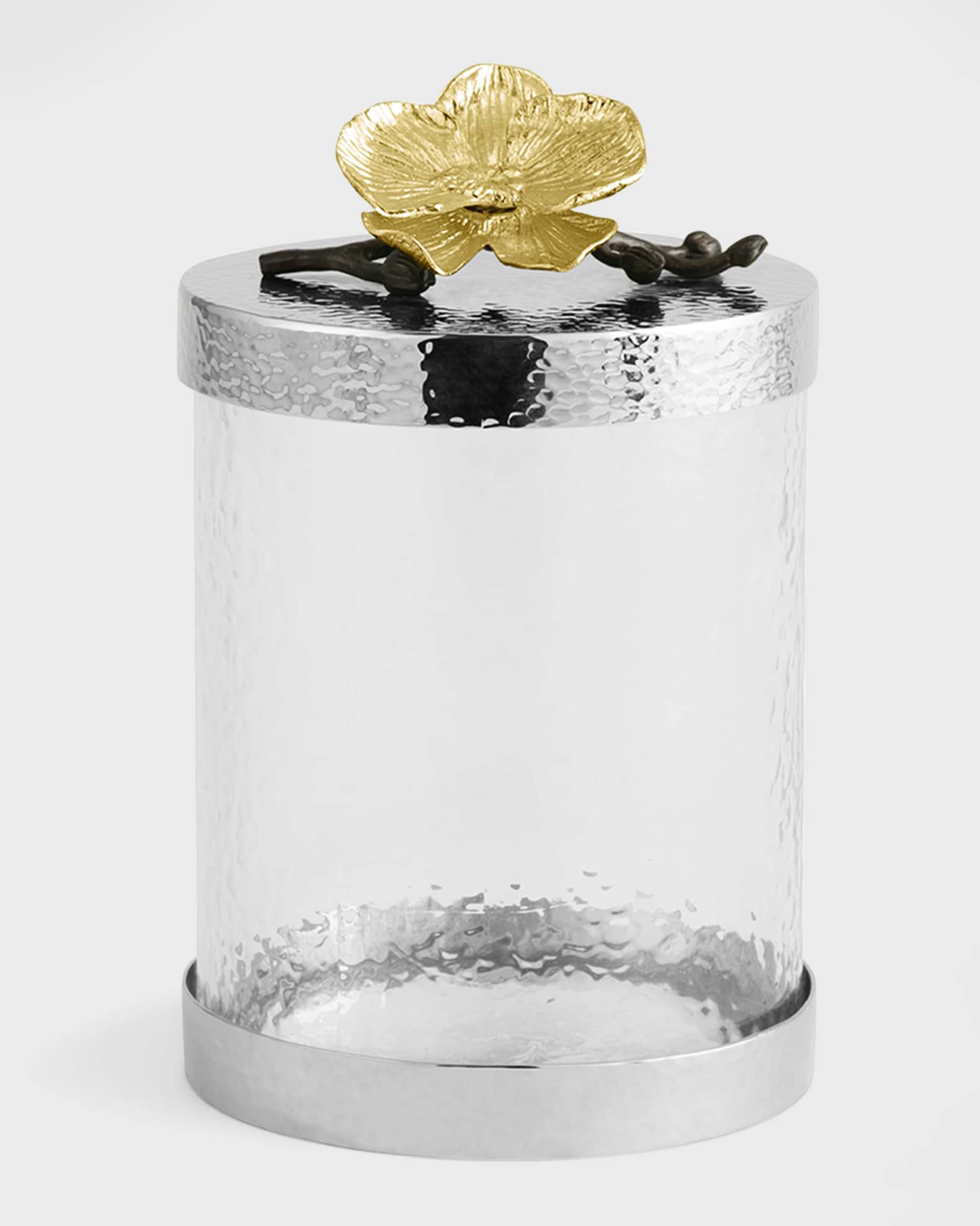Gold Orchid Small Canister 0