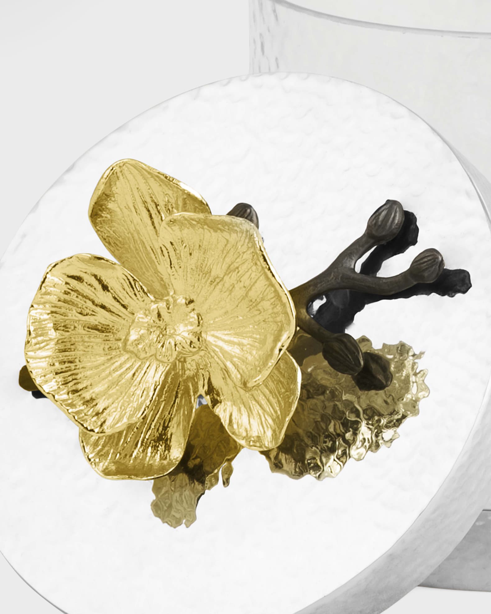 Michael Aram Gold Orchid Extra Small Canister | Neiman Marcus