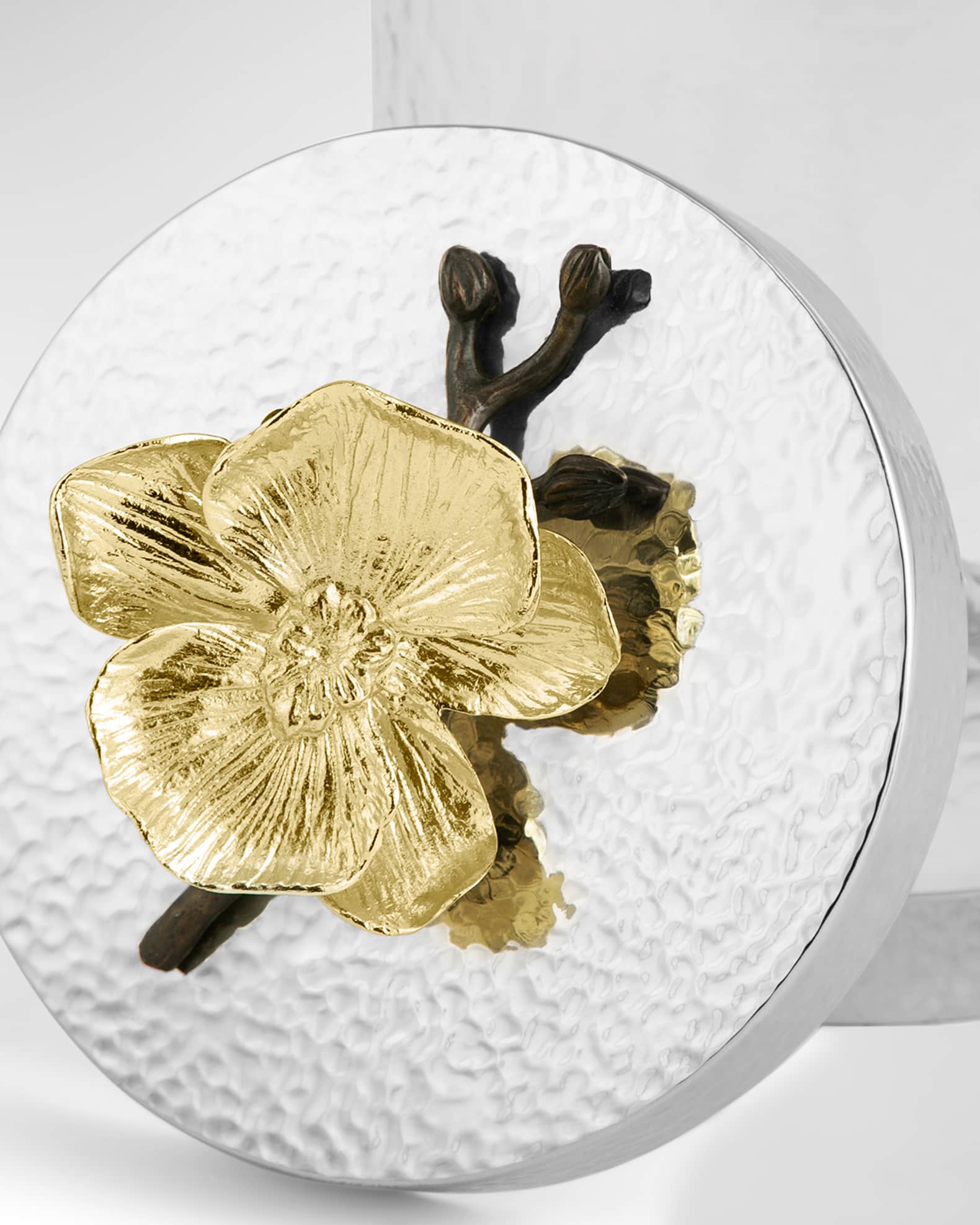 Michael Aram Gold Orchid Medium Canister | Neiman Marcus