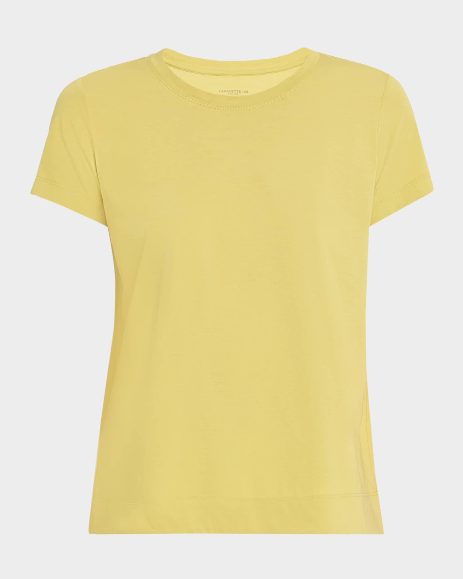 Modern Short-Sleeve Cotton Jersey Tee 0