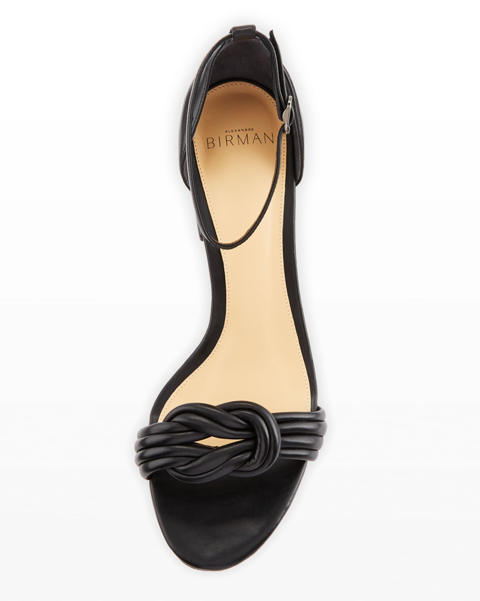 Alexandre Birman Vicky Knot Leather Sandals | Neiman Marcus