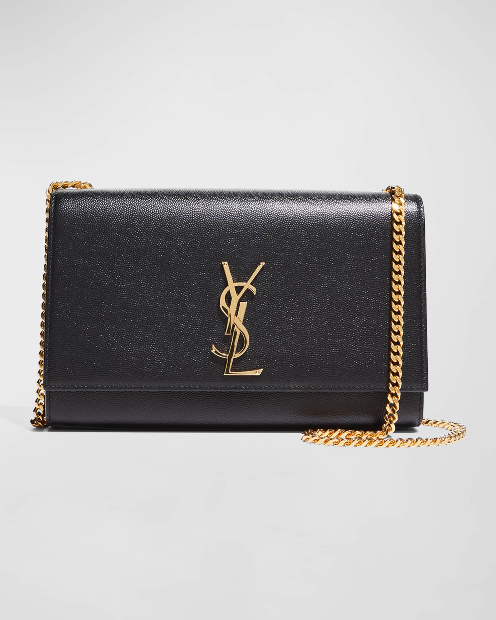 Kate Medium YSL Crossbody Bag in Grained Leather 0