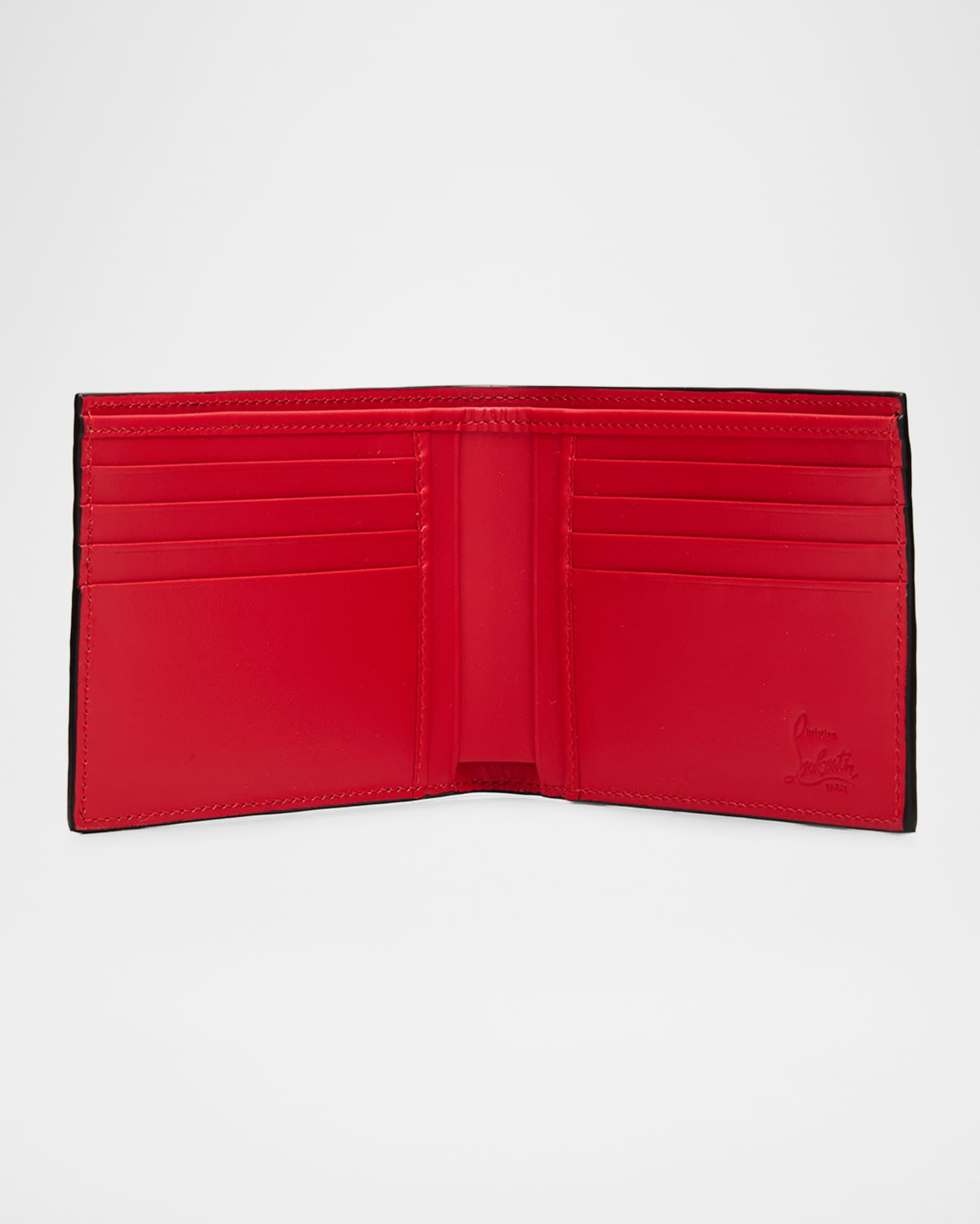 Christian Louboutin Men's Coolcard Two-Tone Leather Wallet