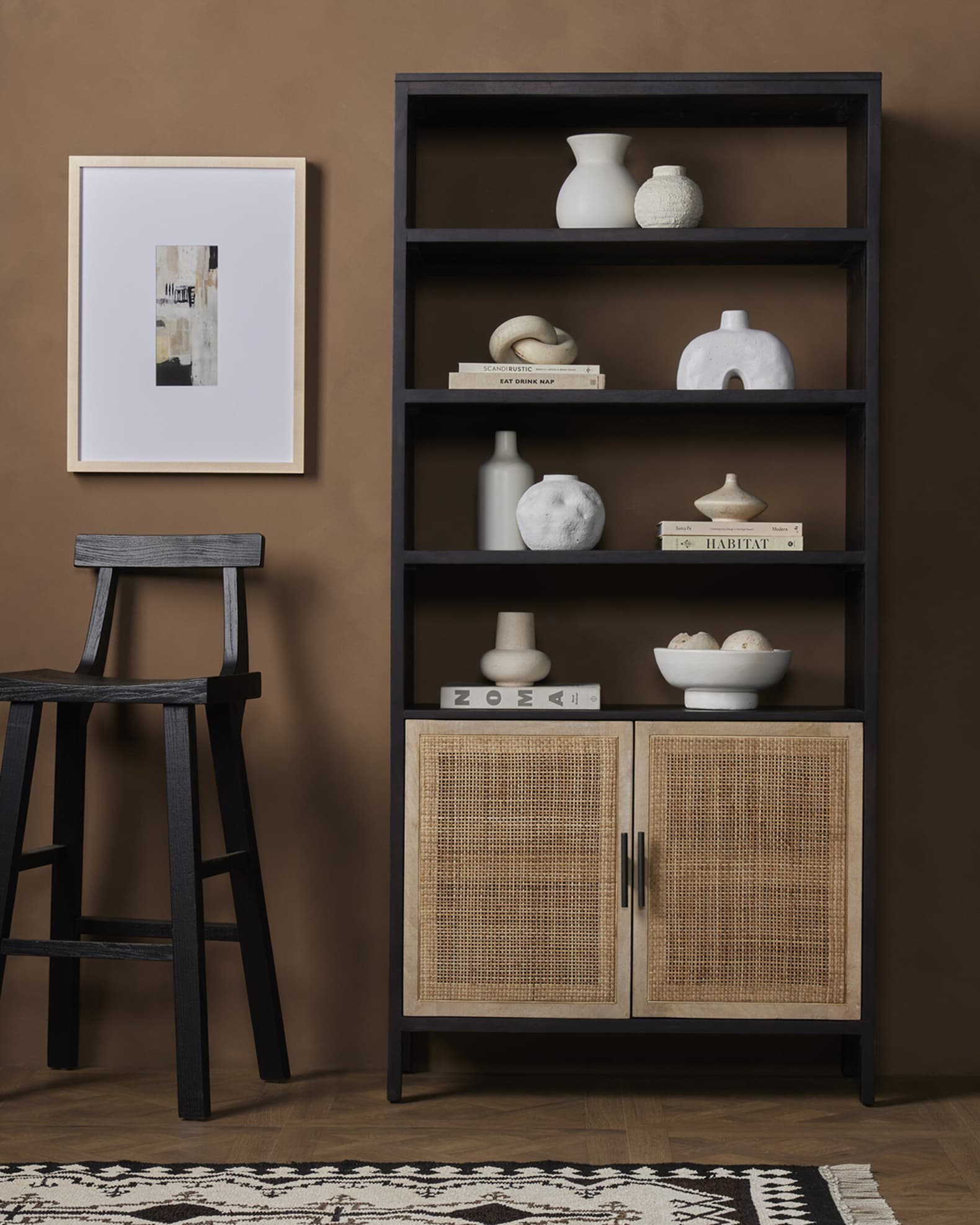 Caprice Tall Bookshelf 1