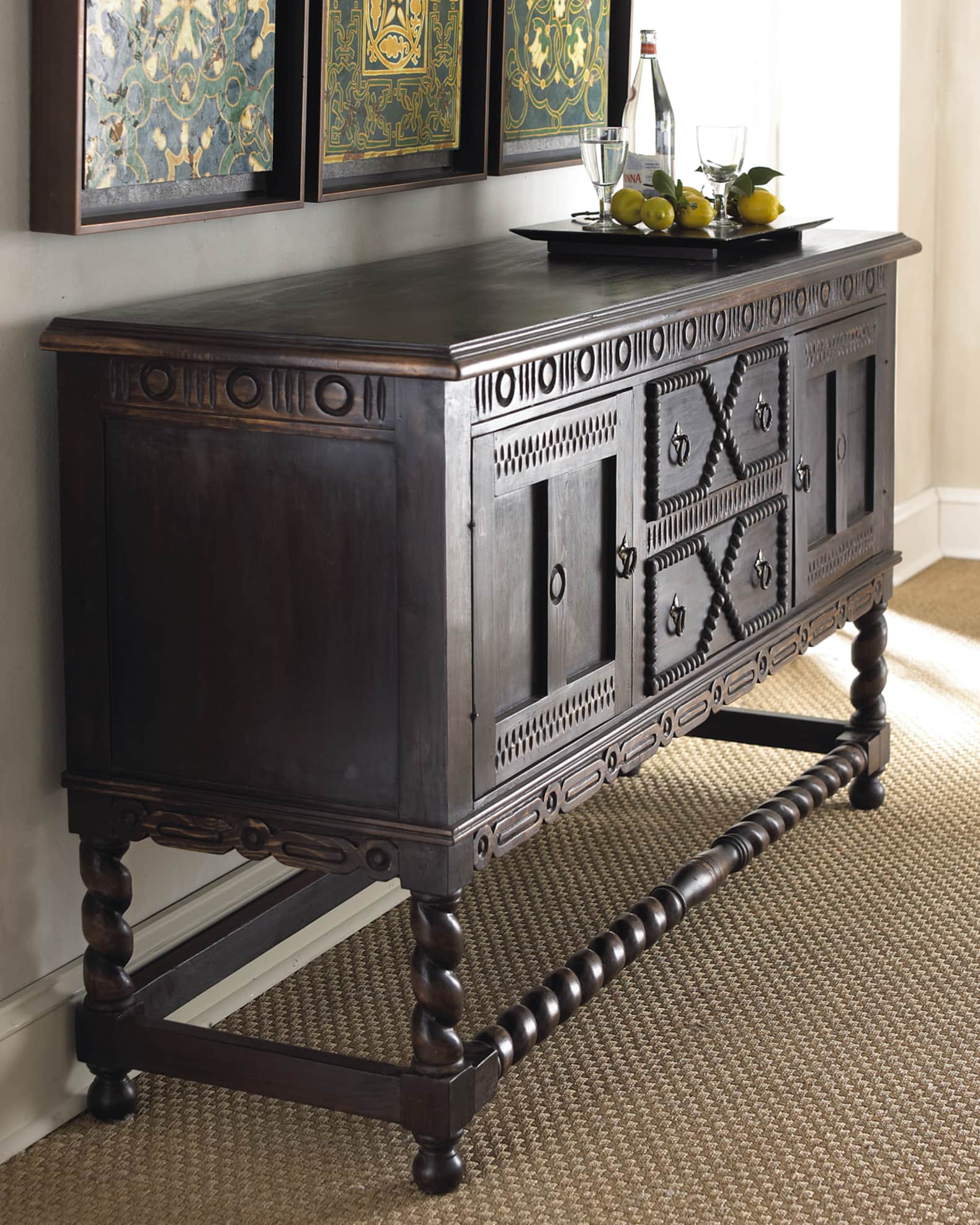 Hunter Carved Buffet 1