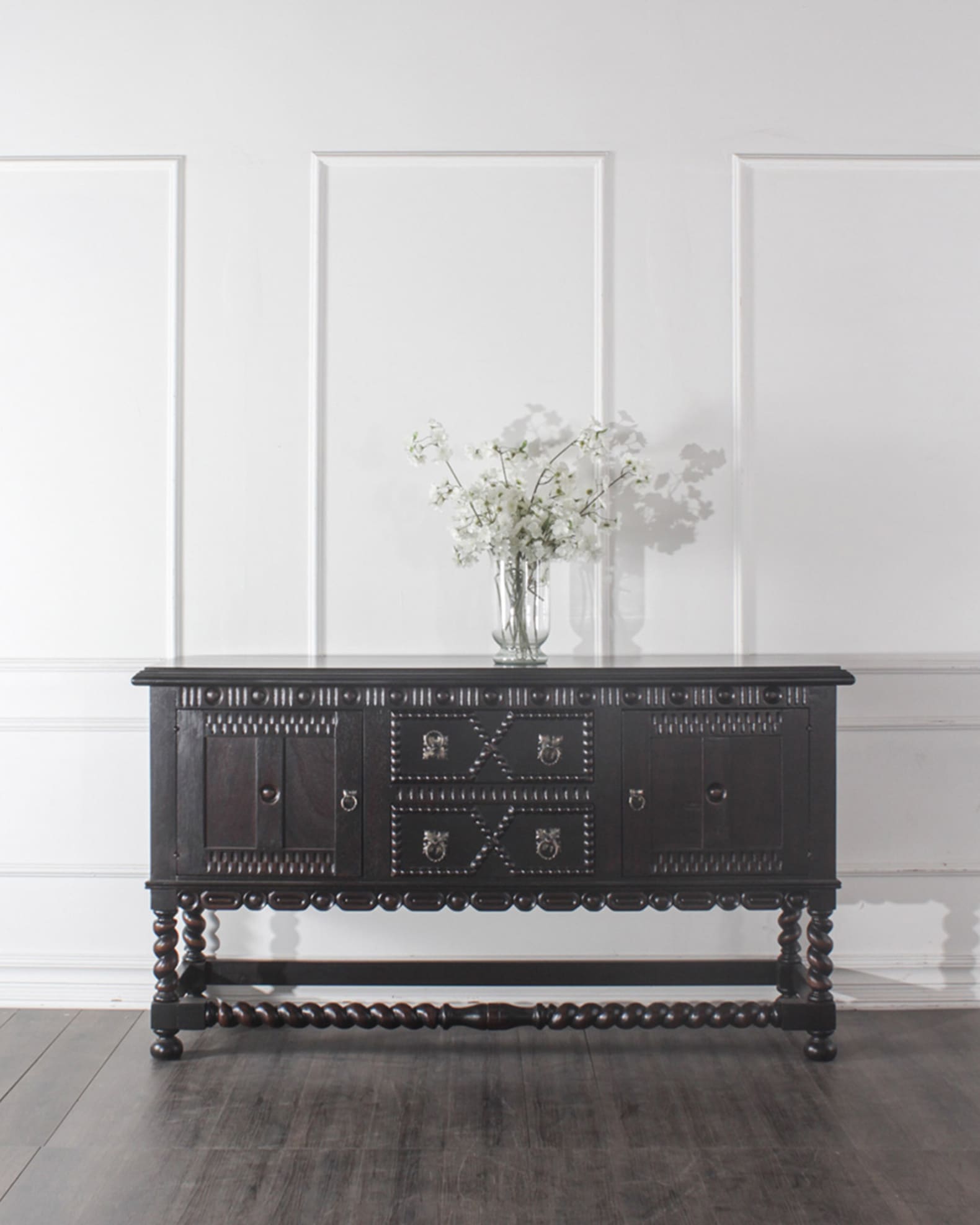 Peninsula Home Collection Hunter Carved Buffet Neiman Marcus