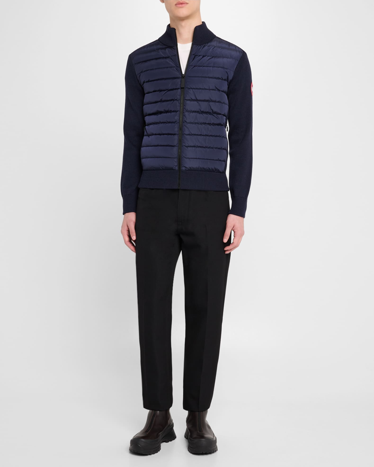 Canada Goose Men's Hybridge Knit Jacket | Neiman Marcus
