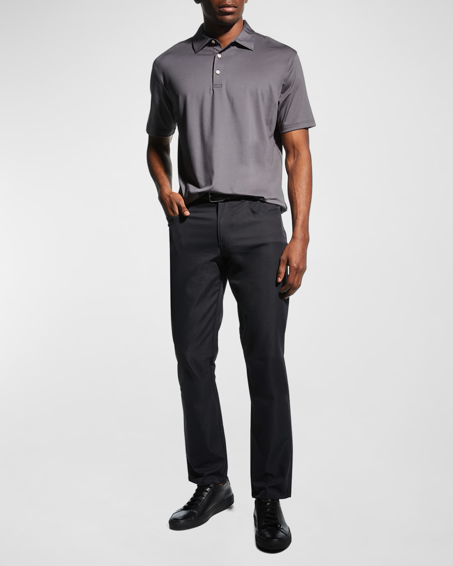 Men's Sean Stretch-Jersey Polo Shirt 1