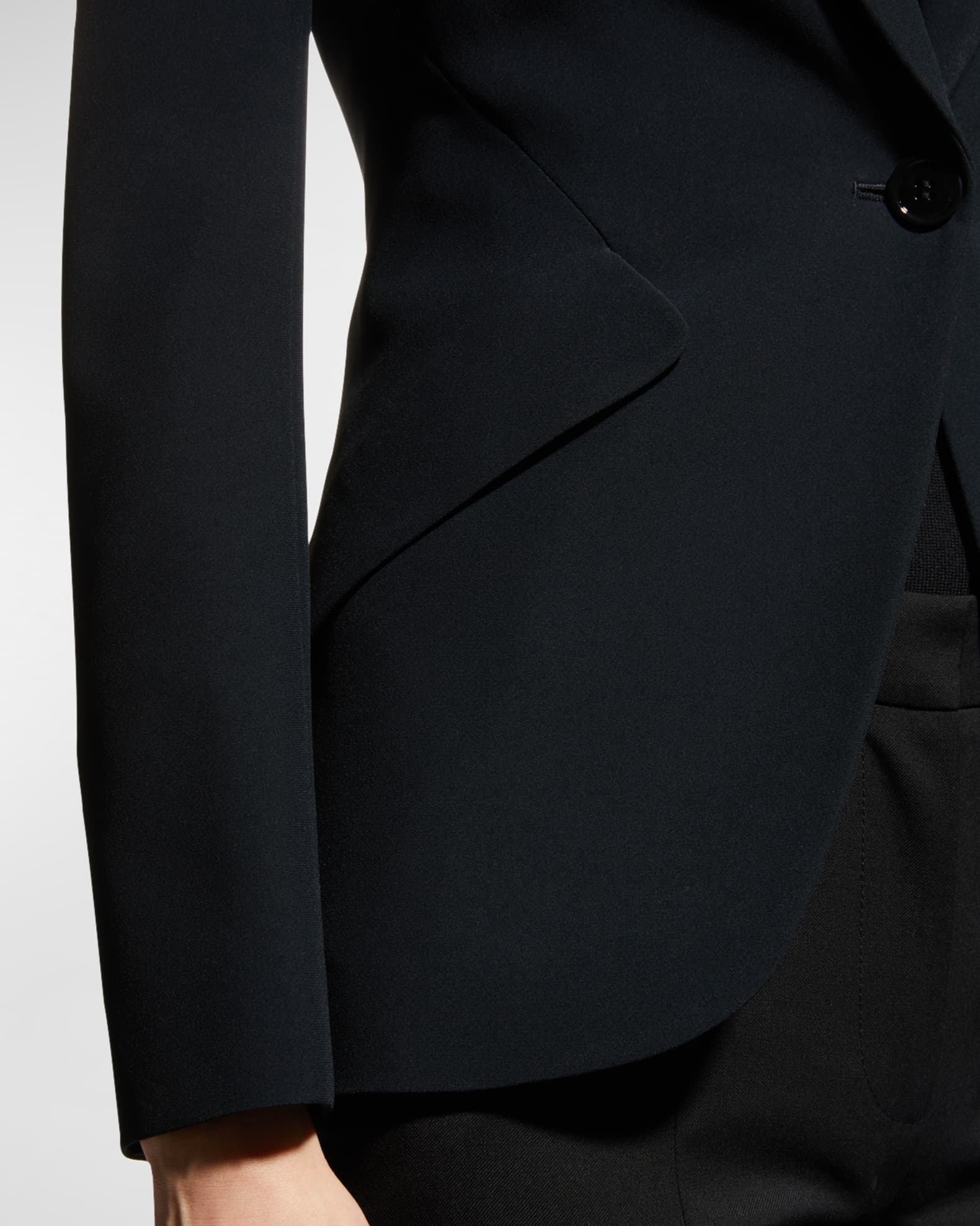 Alexander McQueen Classic Single-Breasted Suiting Blazer | Neiman Marcus