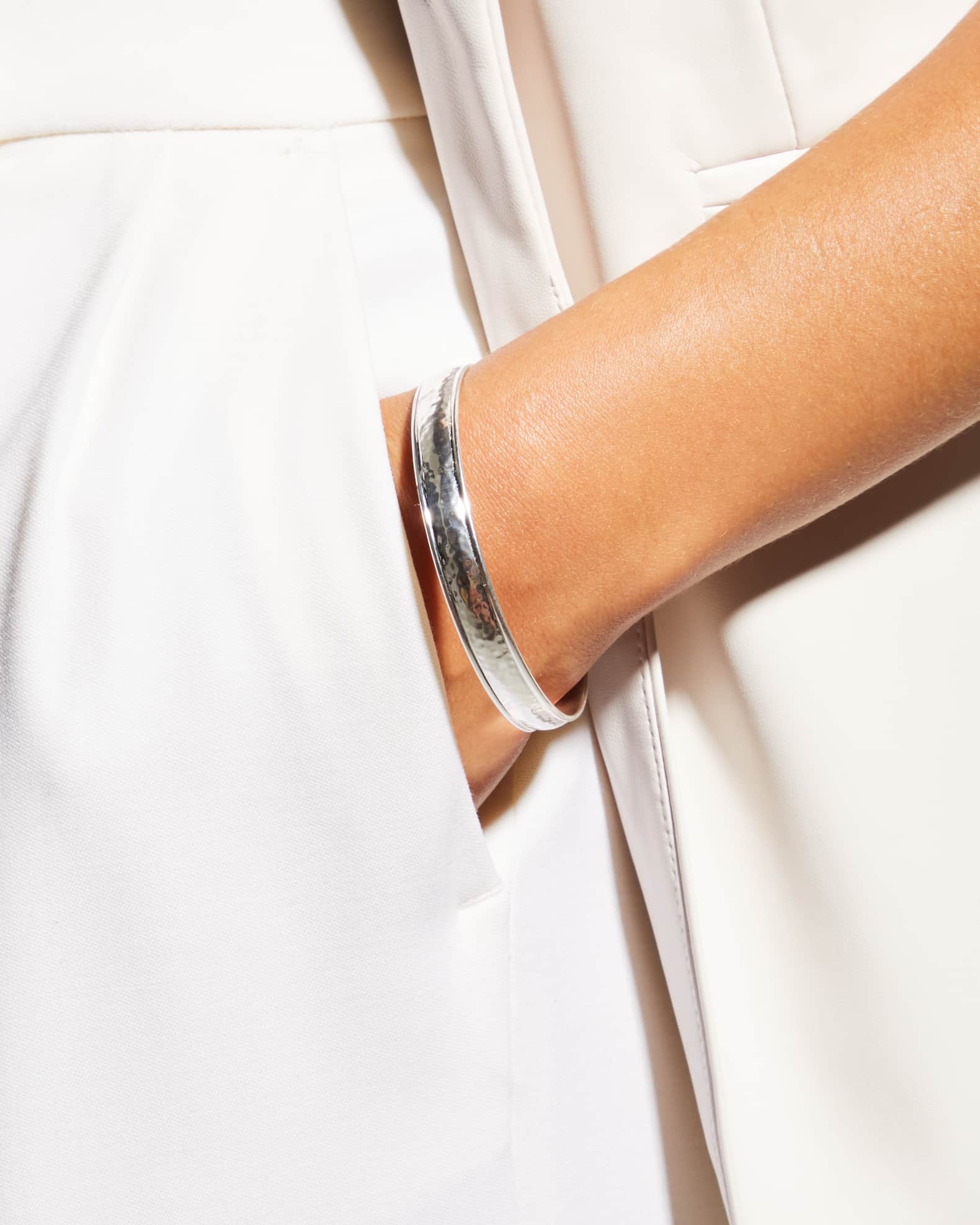 Goddess Bangle in Sterling Silver 1