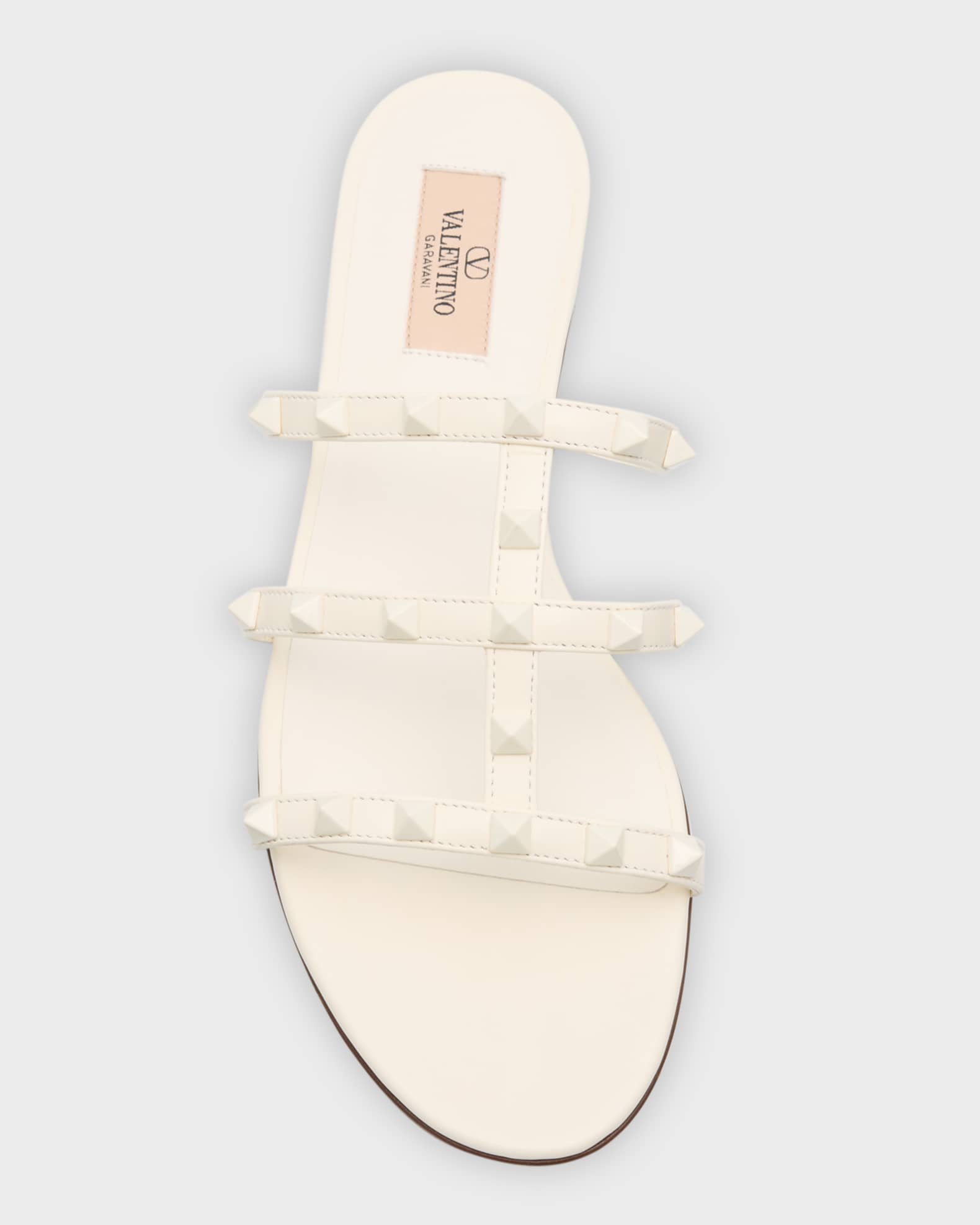 Valentino sandals white sale