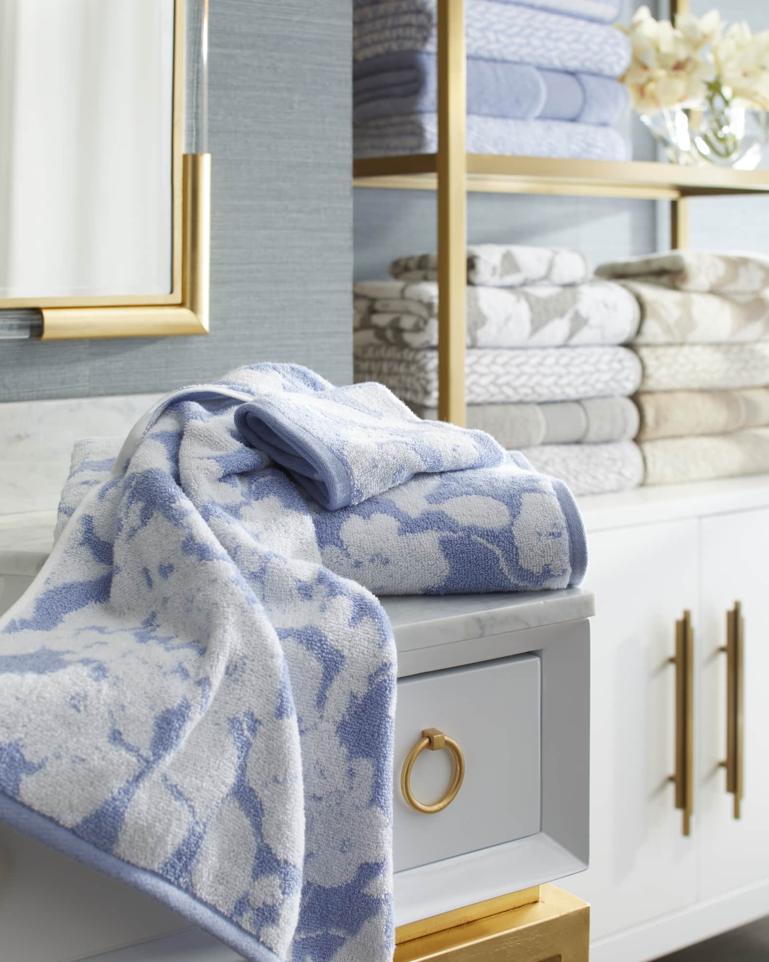 Lauren Ralph Lauren Sanders Antimicrobial Basket Weave Hand Towel