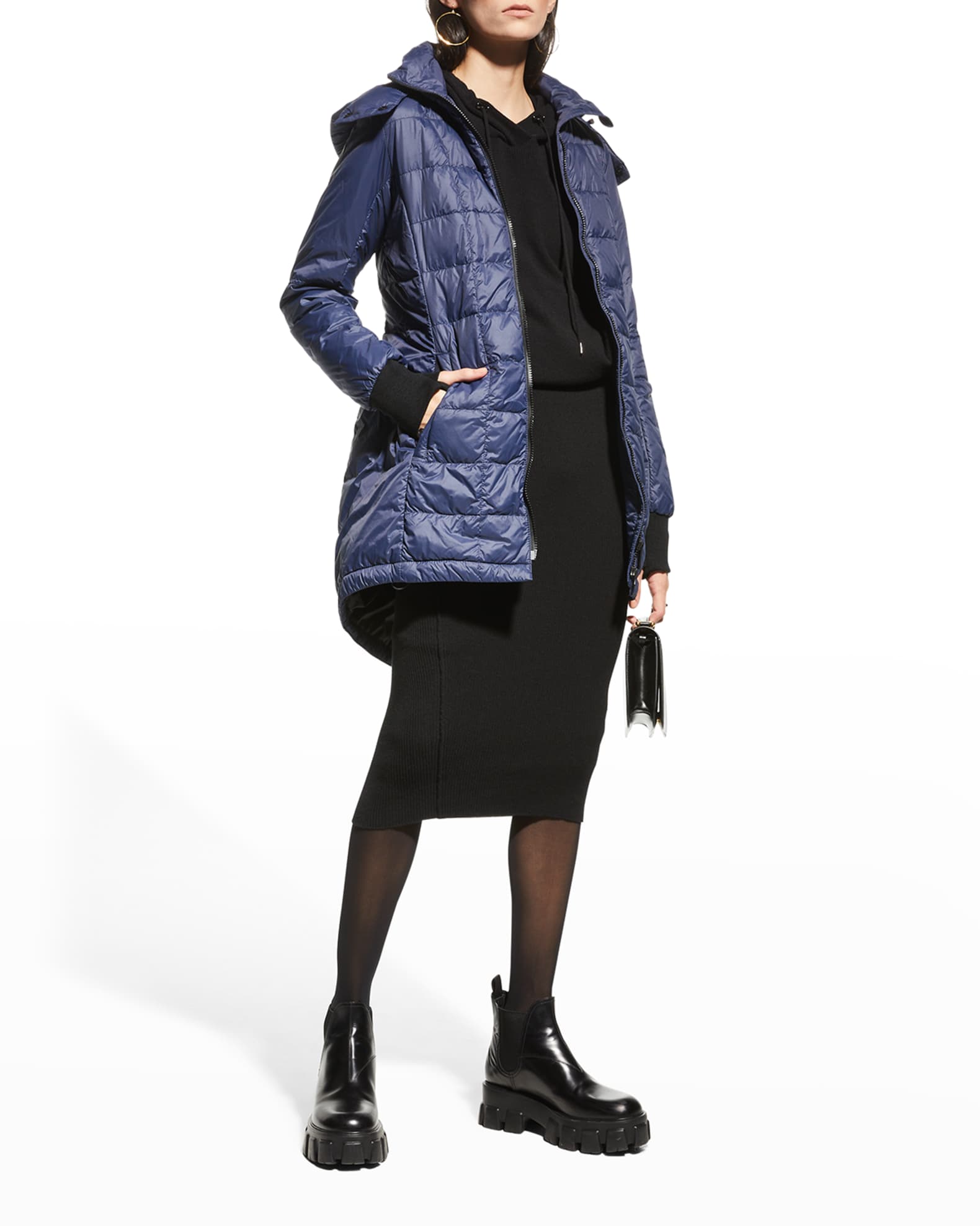 Ellison packable quilted deals jacket
