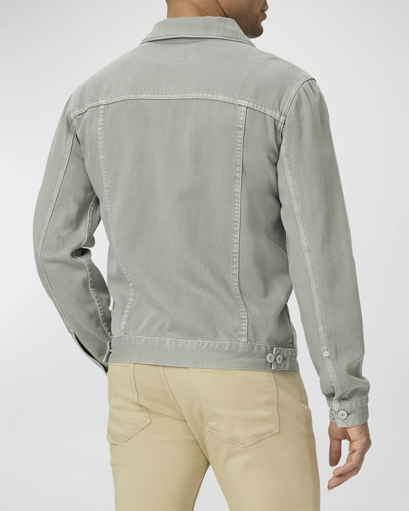 Paige denim jacket mens top