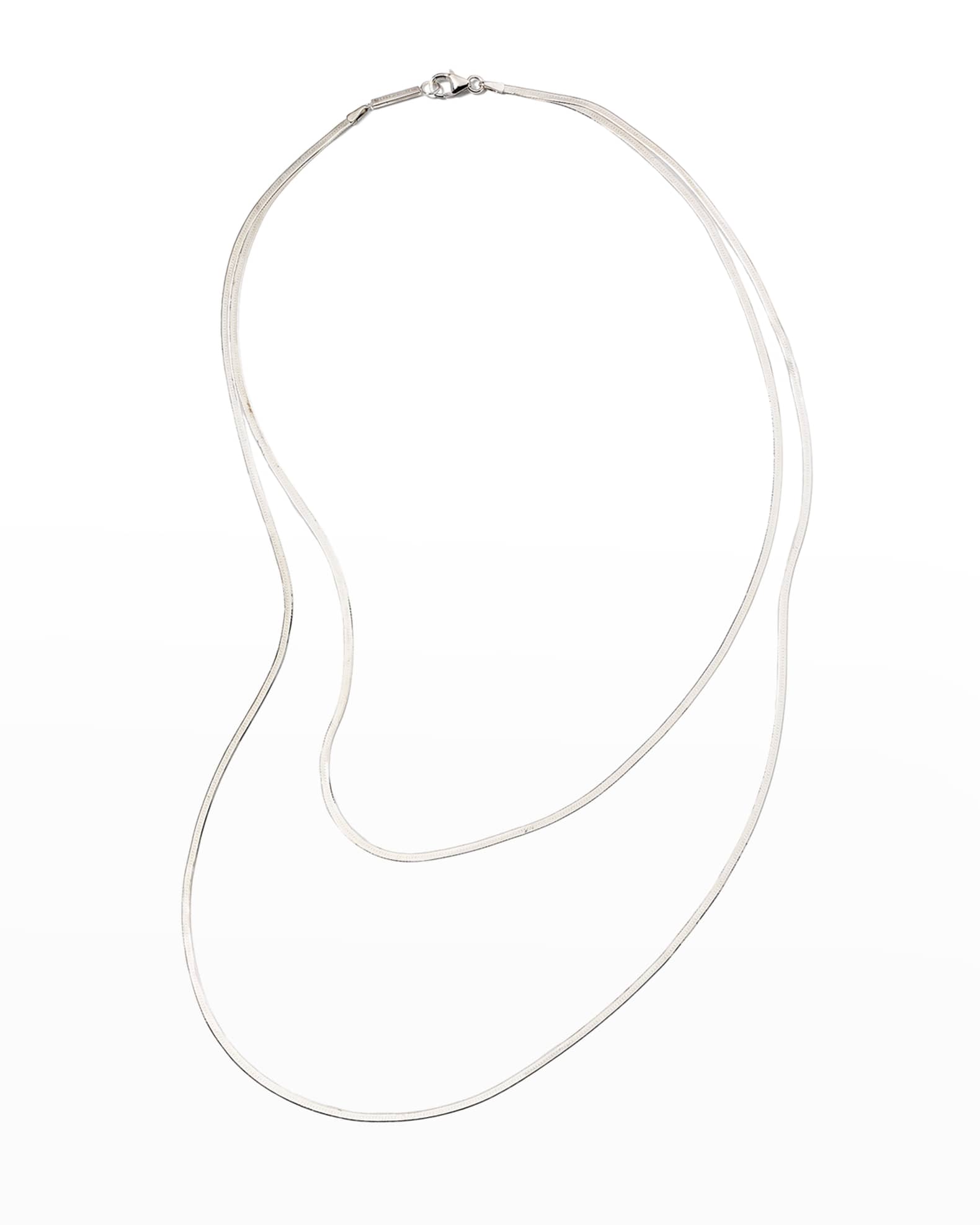 LANA JEWELRY Liquid Gold Double-Chain Necklace | Neiman Marcus