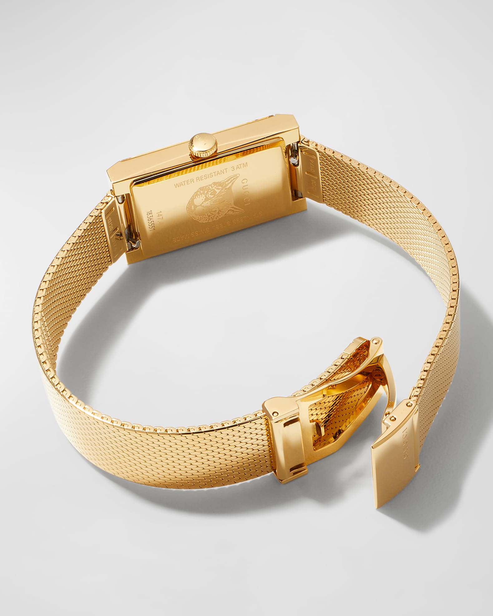 Rectangle gucci watch sale