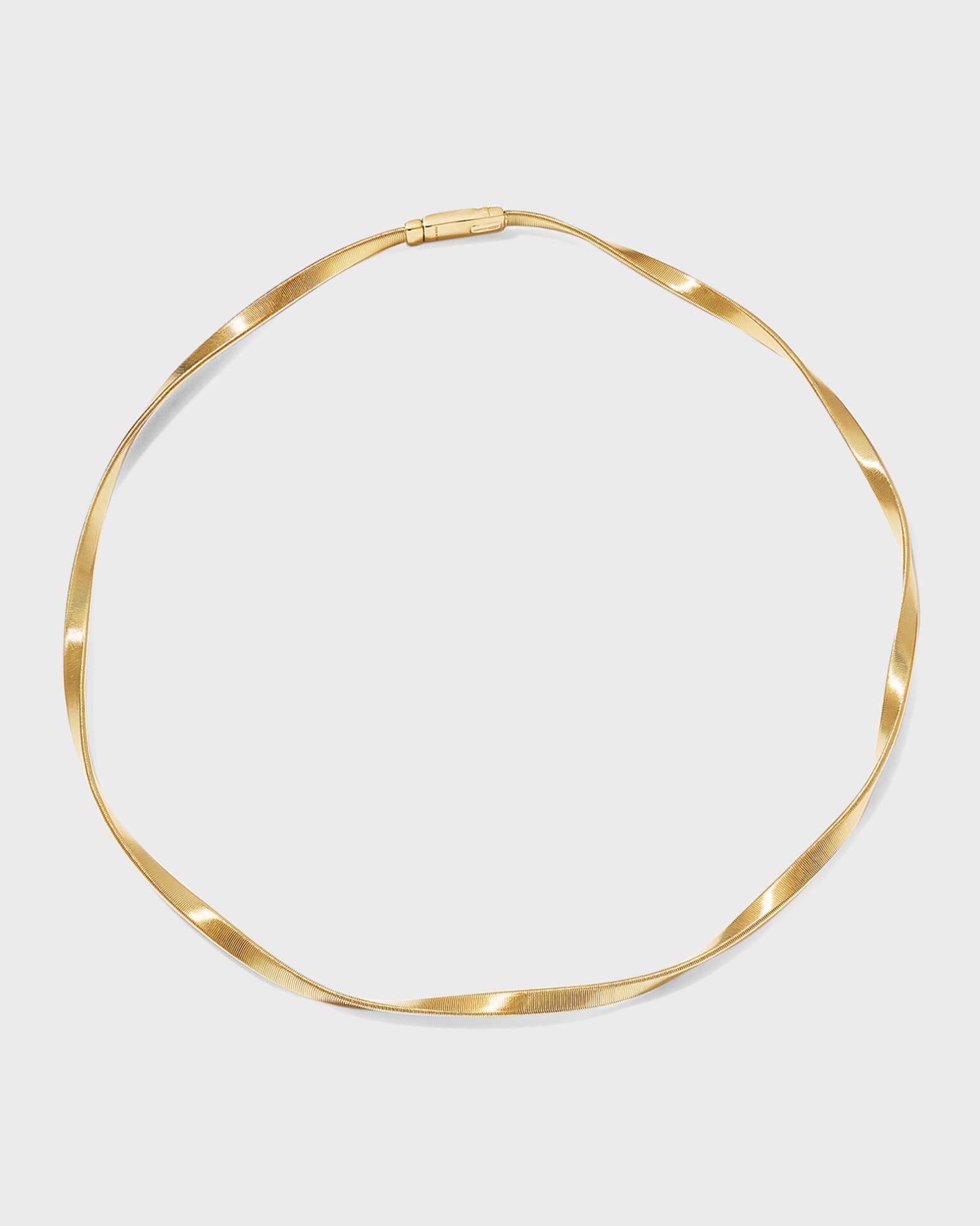 18k Yellow Gold Marrakech Coil Necklace 0