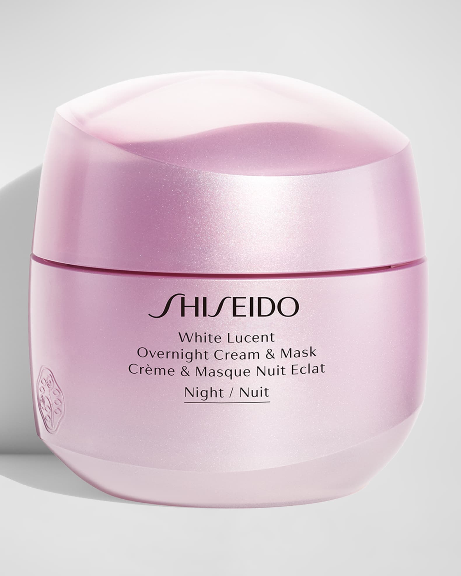 Shiseido White Lucent Overnight Cream & Mask, 2.6 oz.