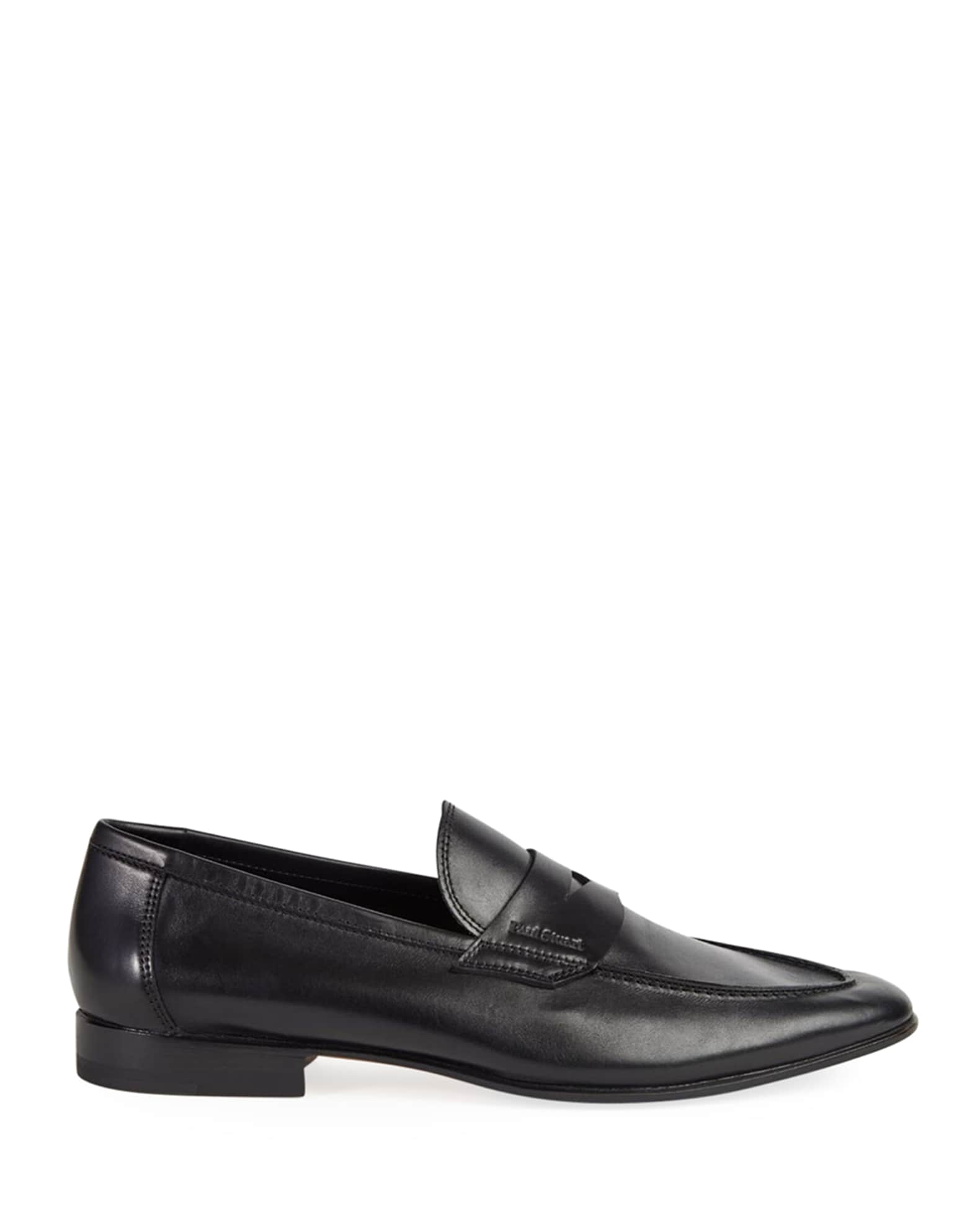 Paul stuart men s harlan leather penny loafers neiman marcus