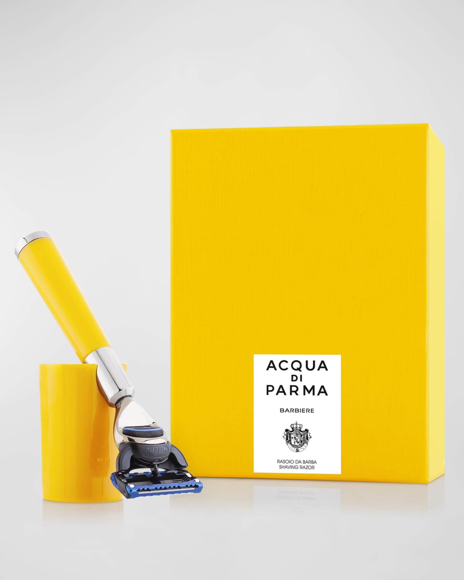 Acqua di Parma Barbiere Yellow Shaving Razor | Neiman Marcus