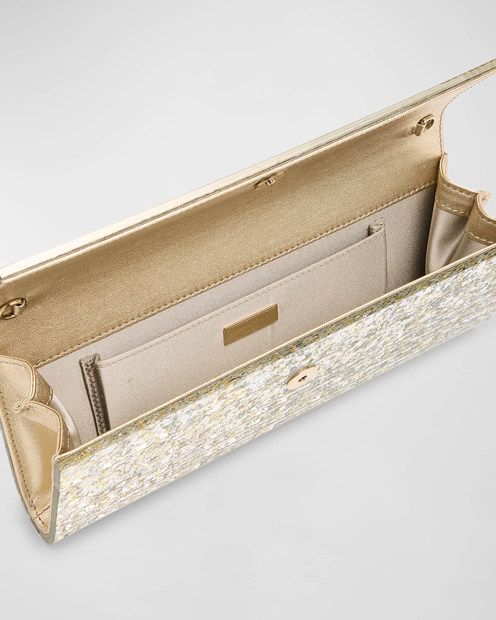 Jimmy Choo Sweetie Glittered Acrylic Clutch Bag Neiman Marcus