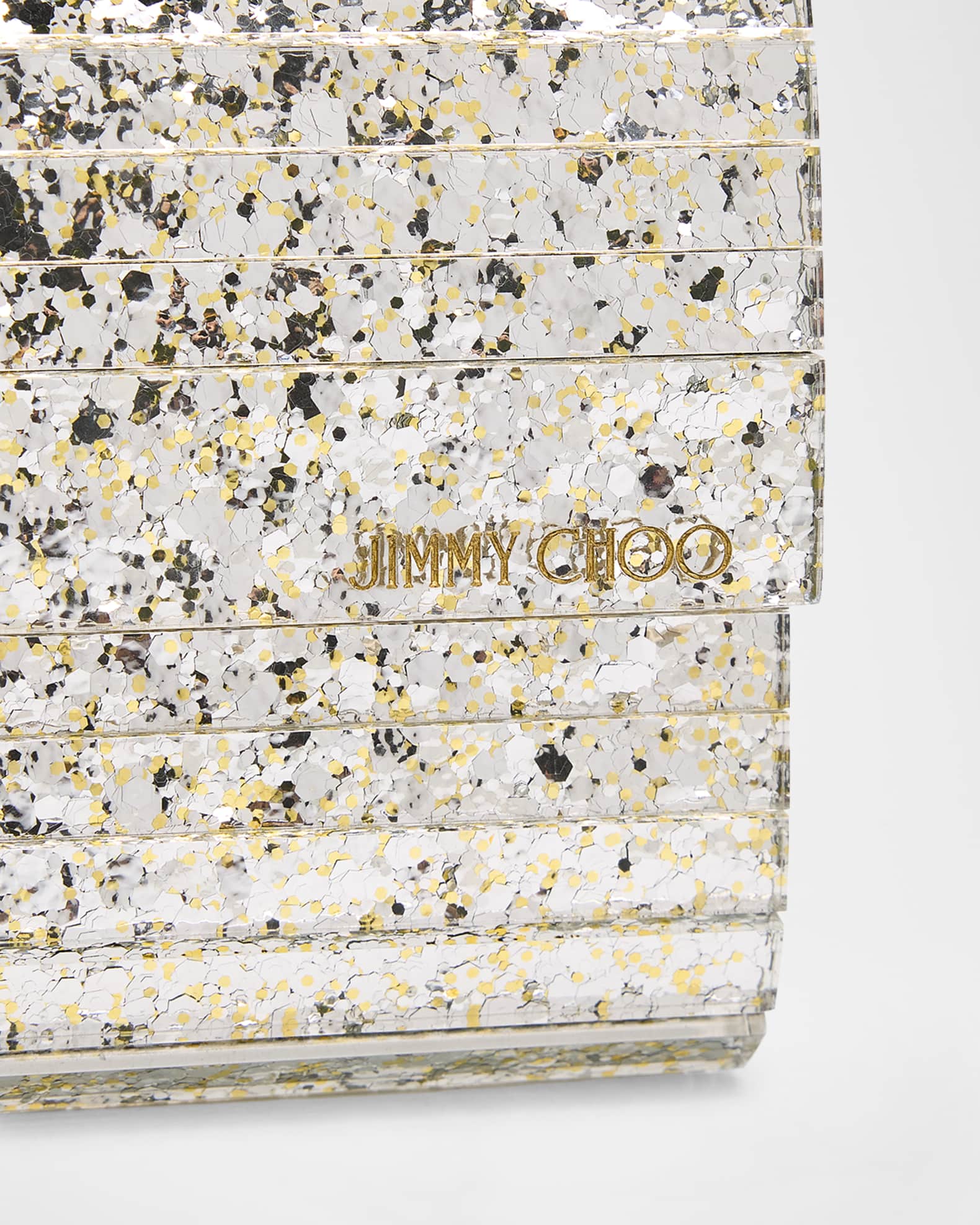 Jimmy Choo Sweetie Glitter Clutch Bag | Neiman Marcus