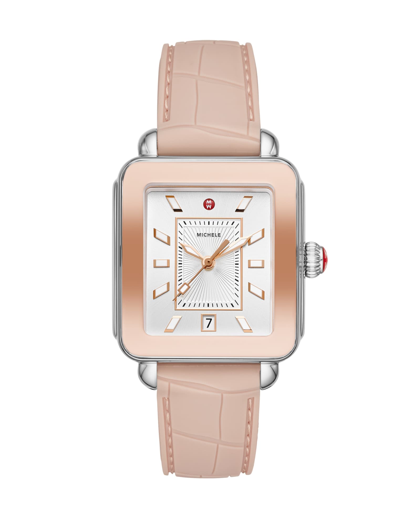 Michele outlet watch silicone