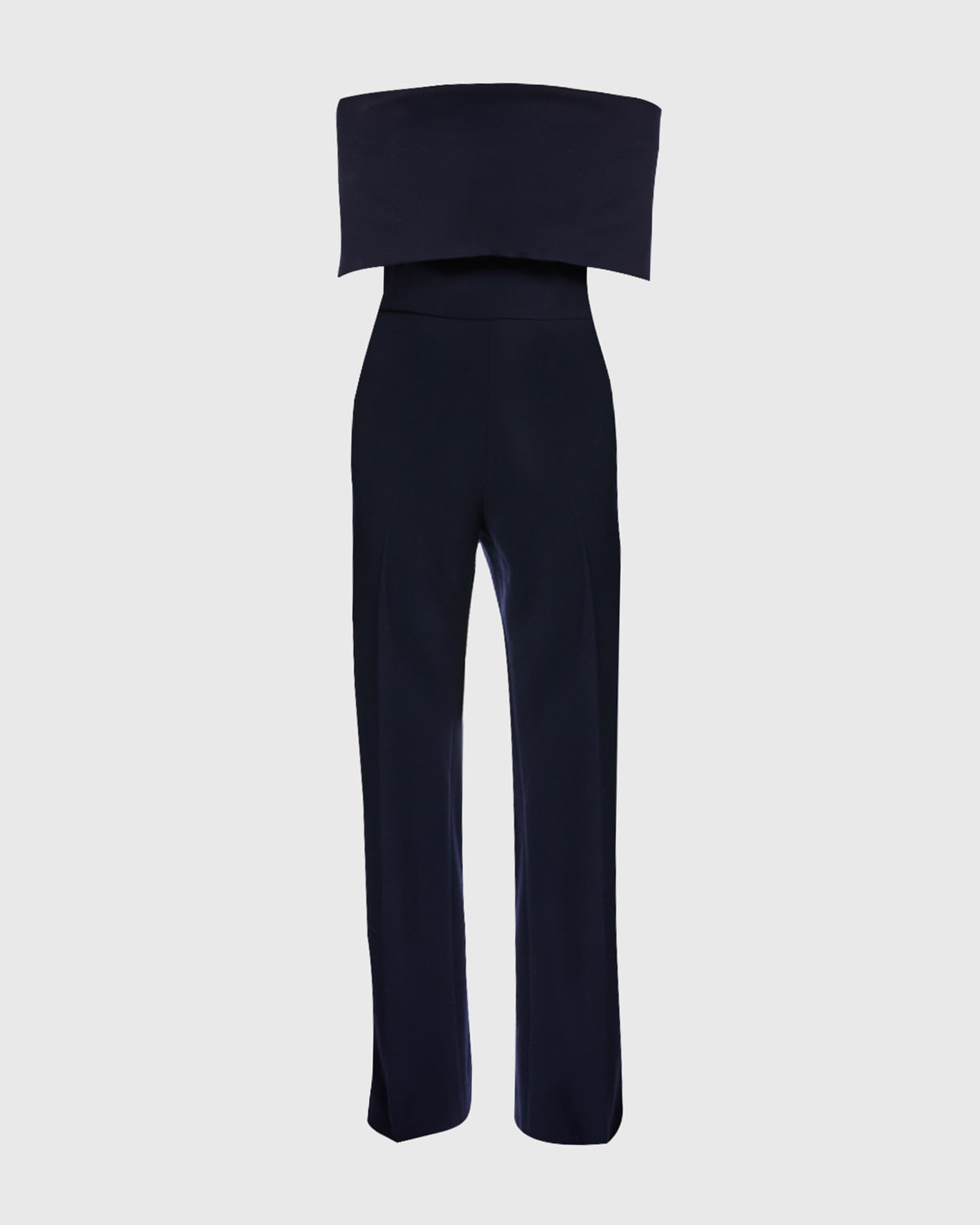 Lela Rose Off the Shoulder Crepe Jumpsuit Neiman Marcus