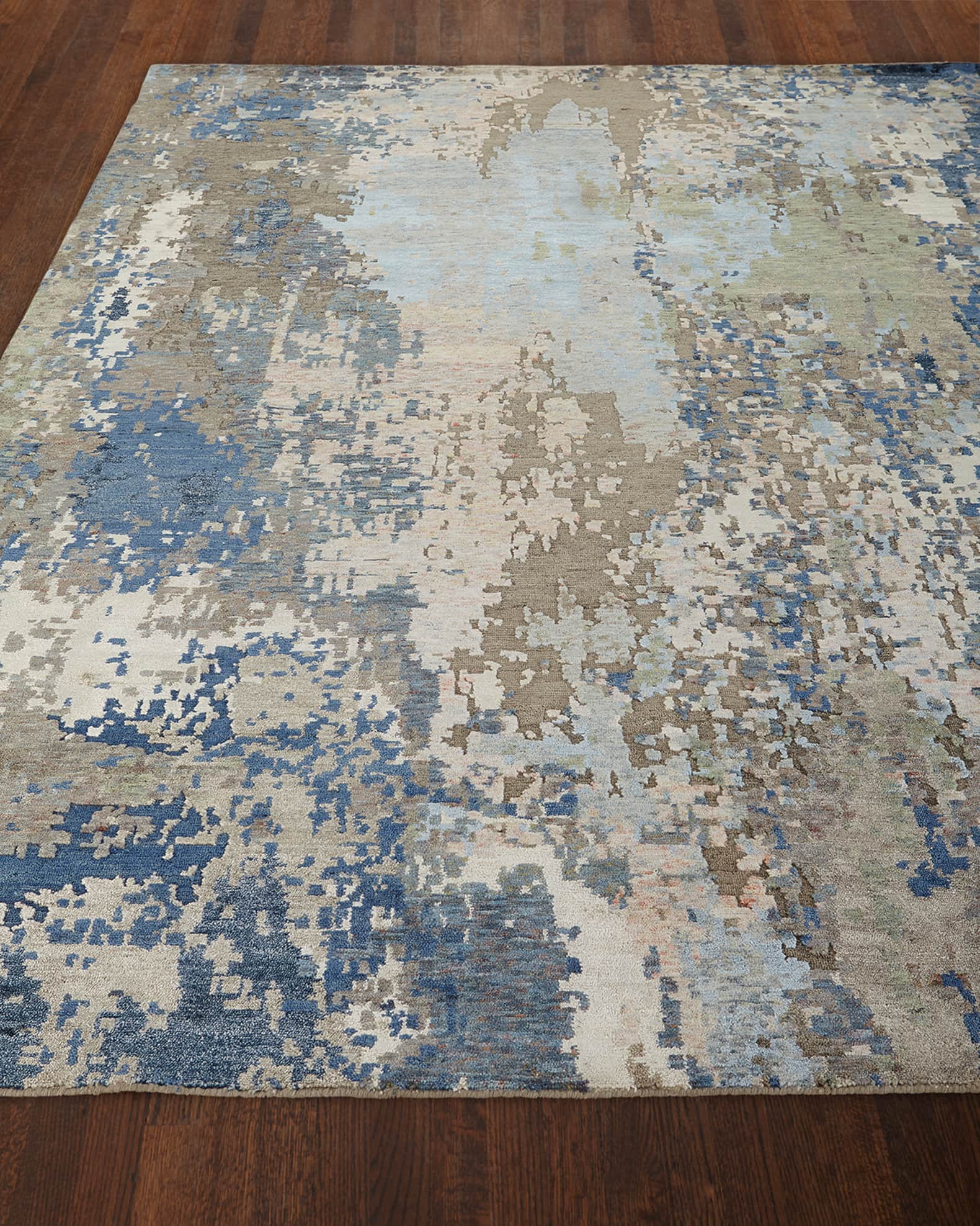 Ellison Tibetan Weave Knotted Rug 1