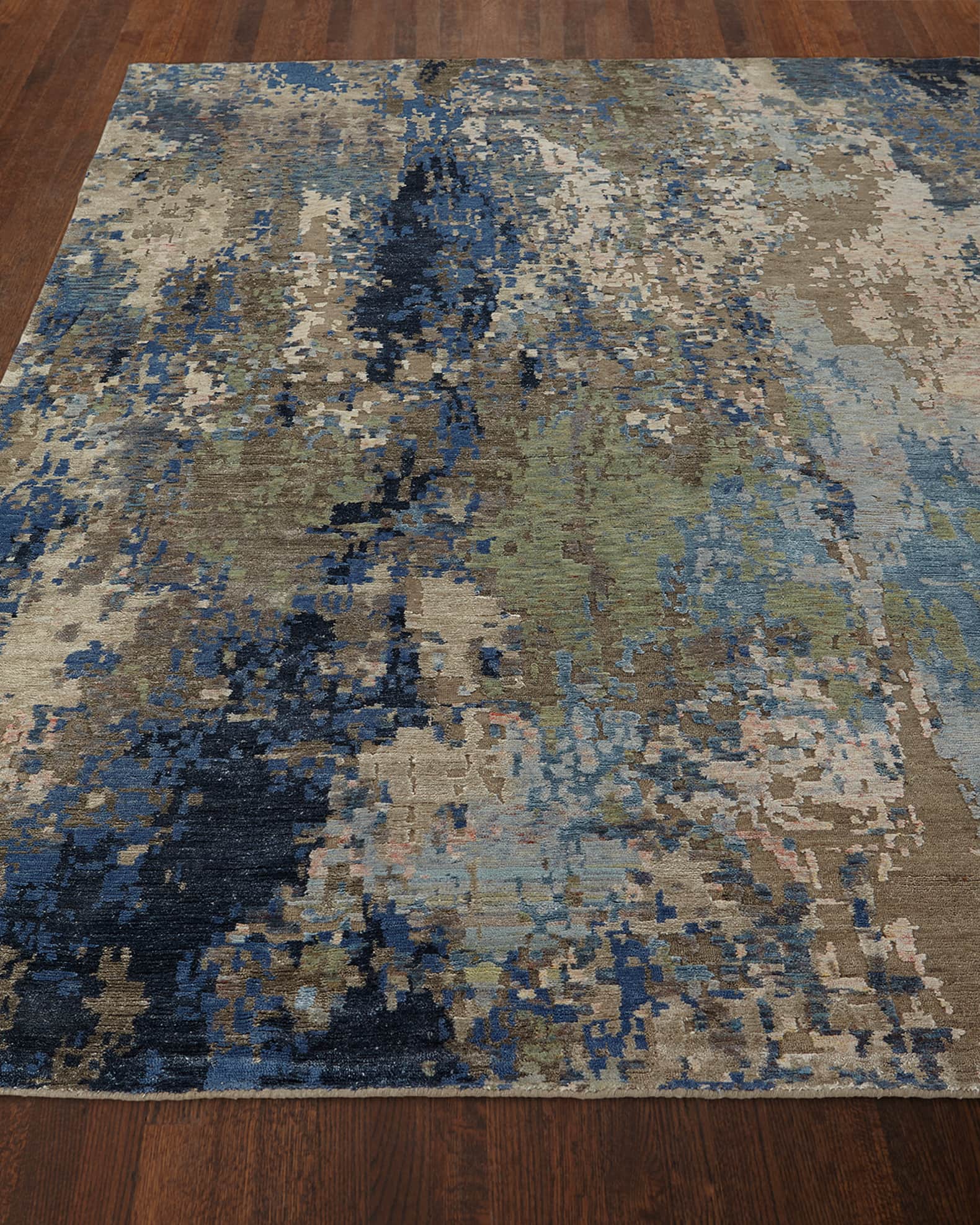 Ellison Tibetan Weave Knotted Rug 0